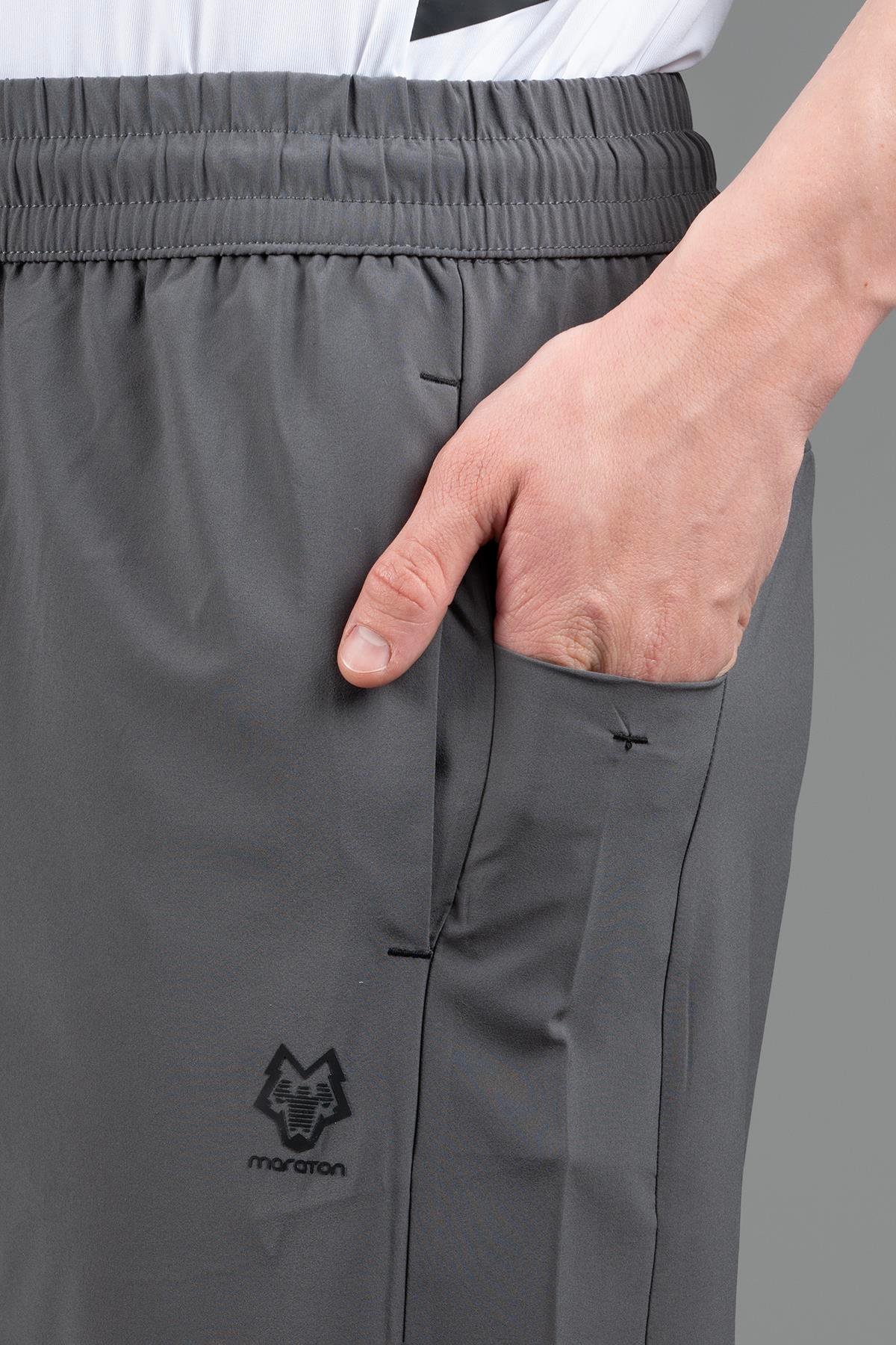 Maraton Active Regular Erkek  Şort  Basic Antrasit Melanj Şort 22667