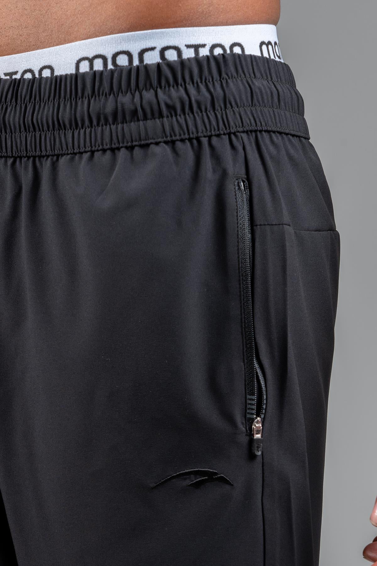 Maraton Active Regular Erkek  Şort  Basic Siyah Şort 22671