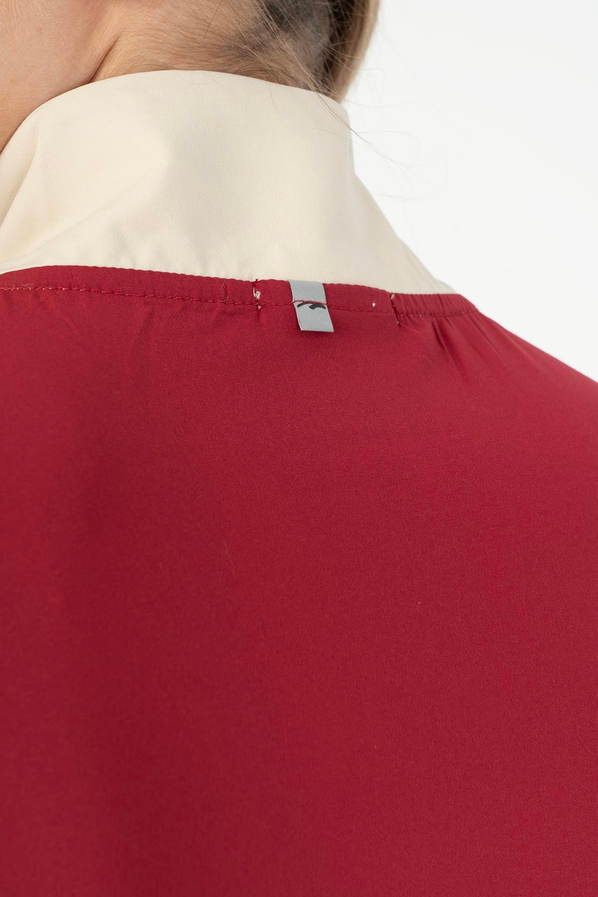 Maraton Active Regular Kadın Dik Yaka  Takma Kol Fitness  Tracktop 22192