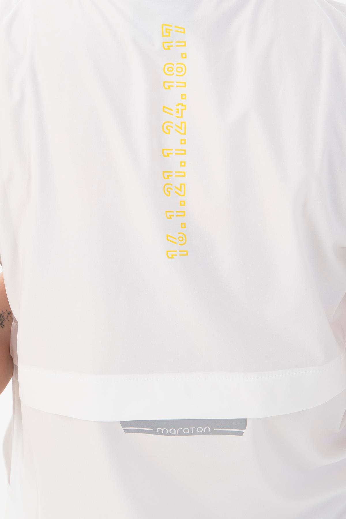Maraton Active Regular Kadın Kapşonlu  Uzun Kol Training T-shirt 21195
