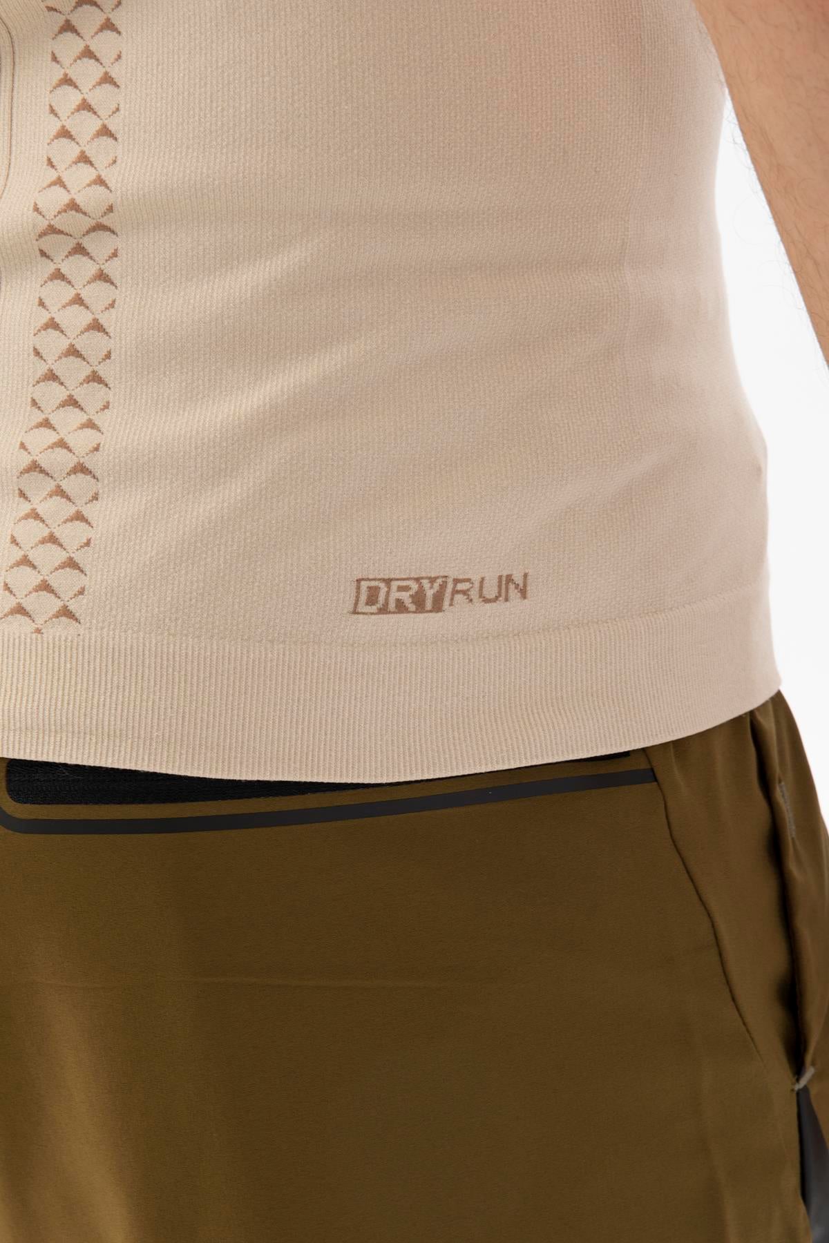 Maraton Active SlimFit Erkek Bisiklet Yaka  Kısa Kol Koşu T-shirt 821074