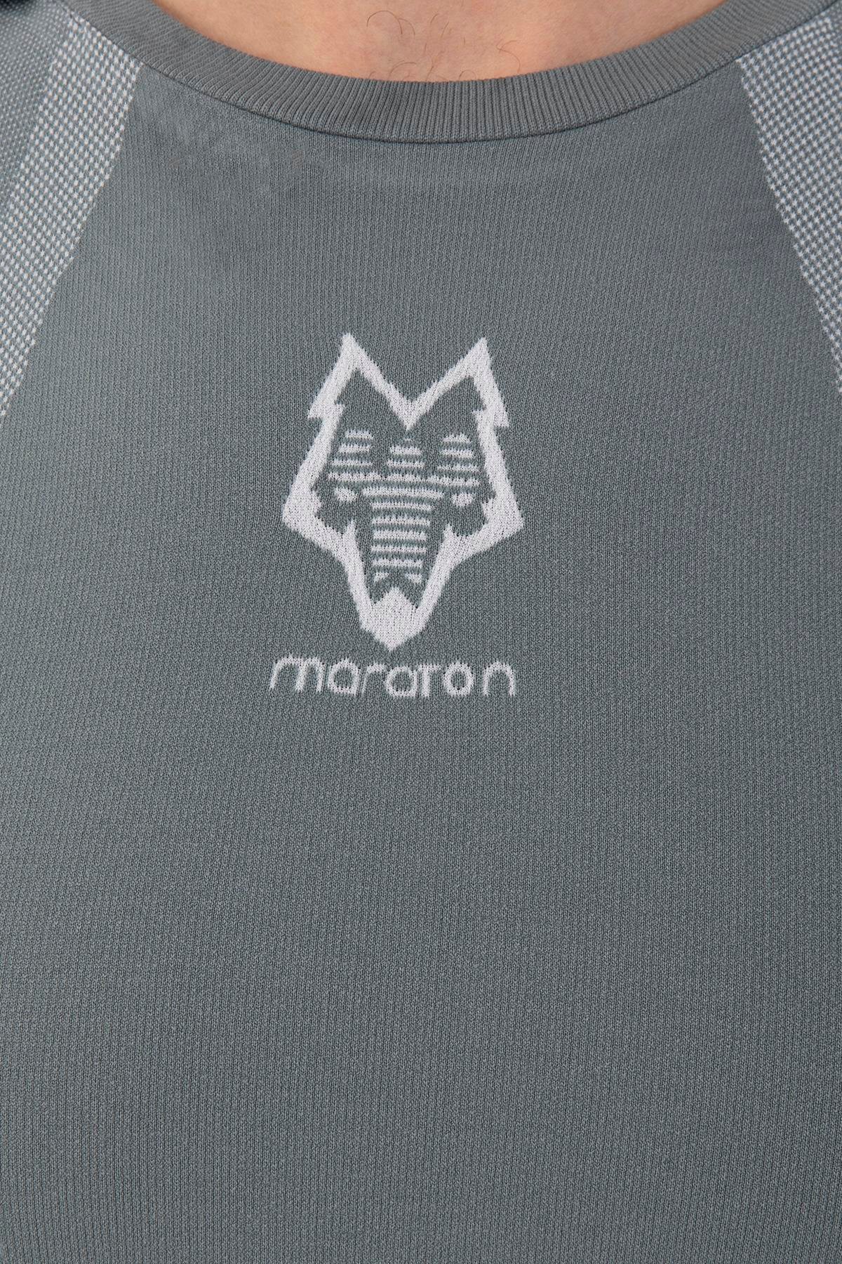 Maraton Active SlimFit Erkek Kapşonlu  Uzun Kol Koşu Sweatshirt 826029