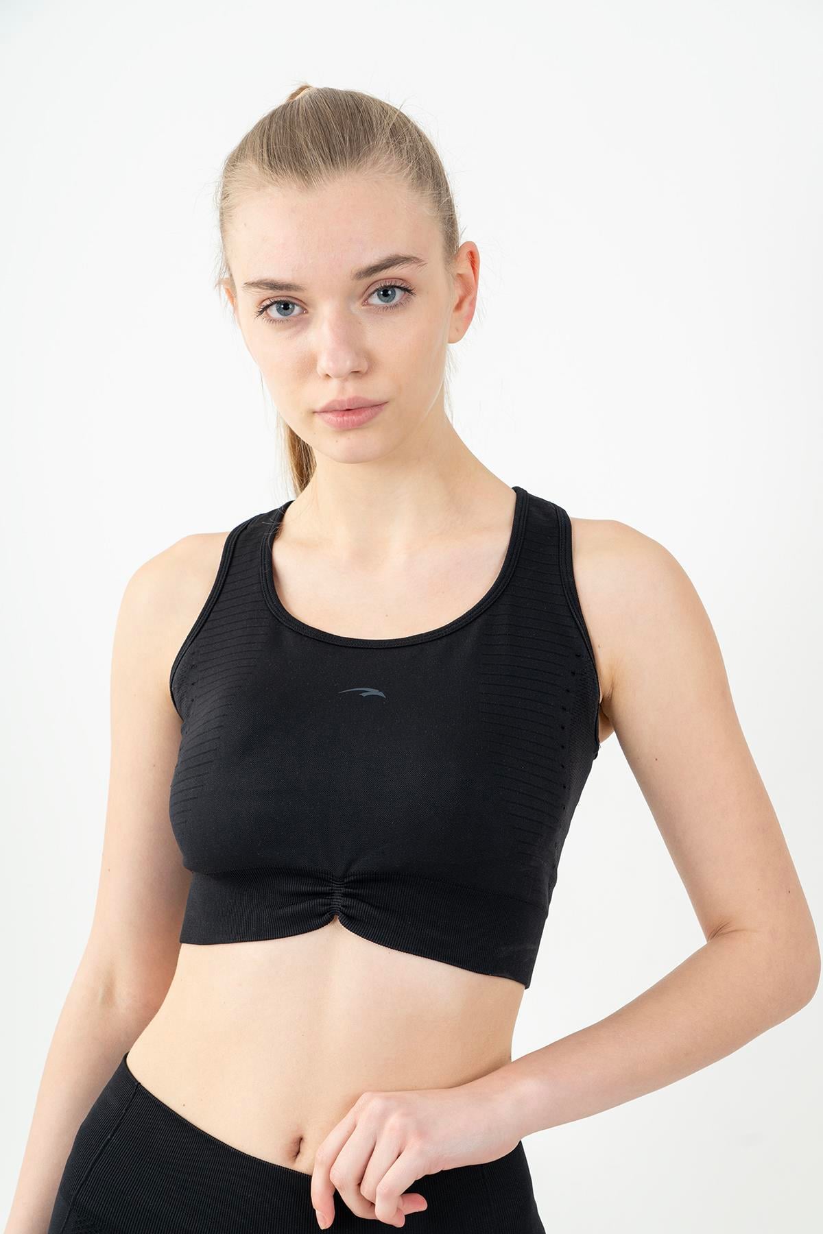 Maraton Active SlimFit Kadın Atlet Yaka  Kolsuz Koşu Bra 813090
