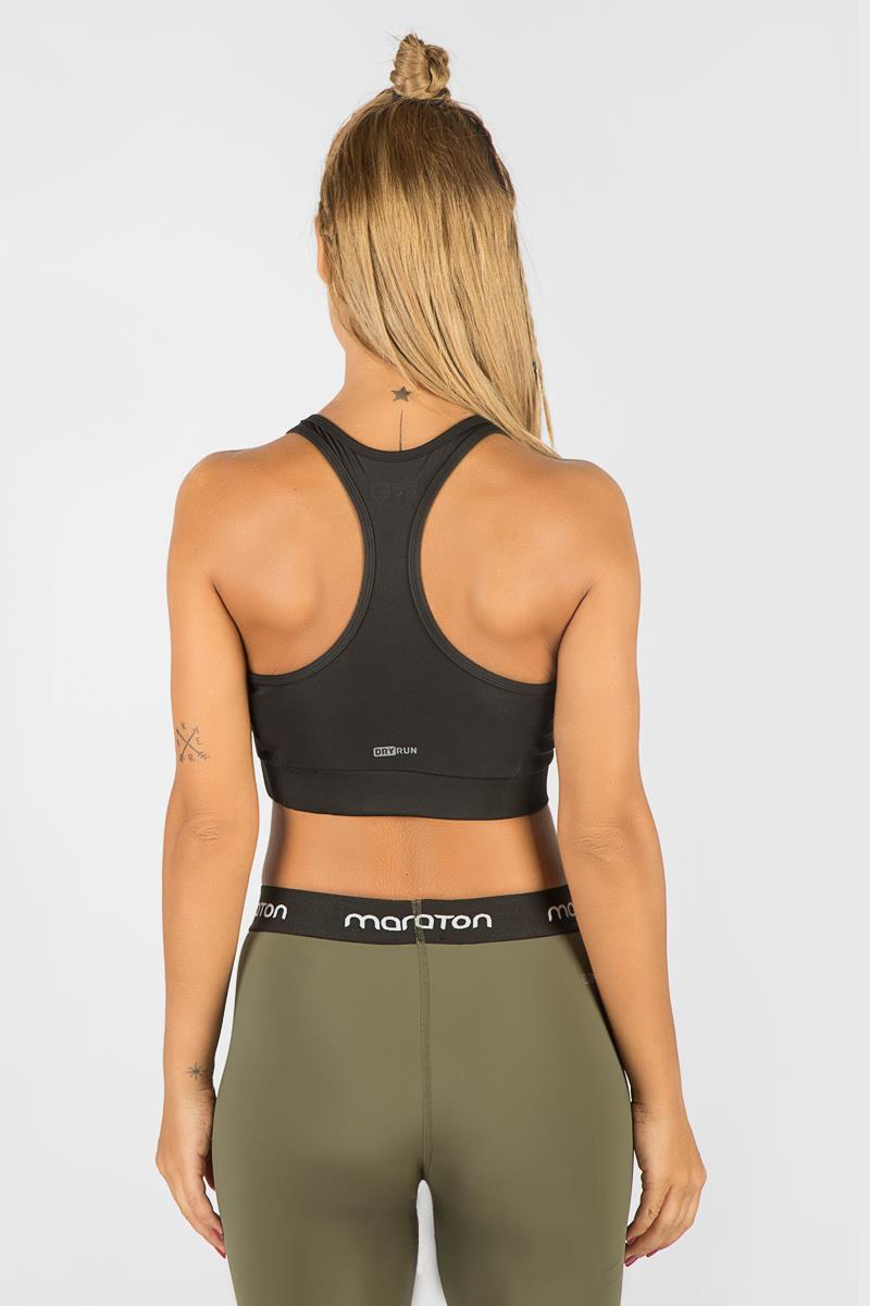 Maraton Active SlimFit Kadın Atlet Yaka  Kolsuz Gym Bra 17681