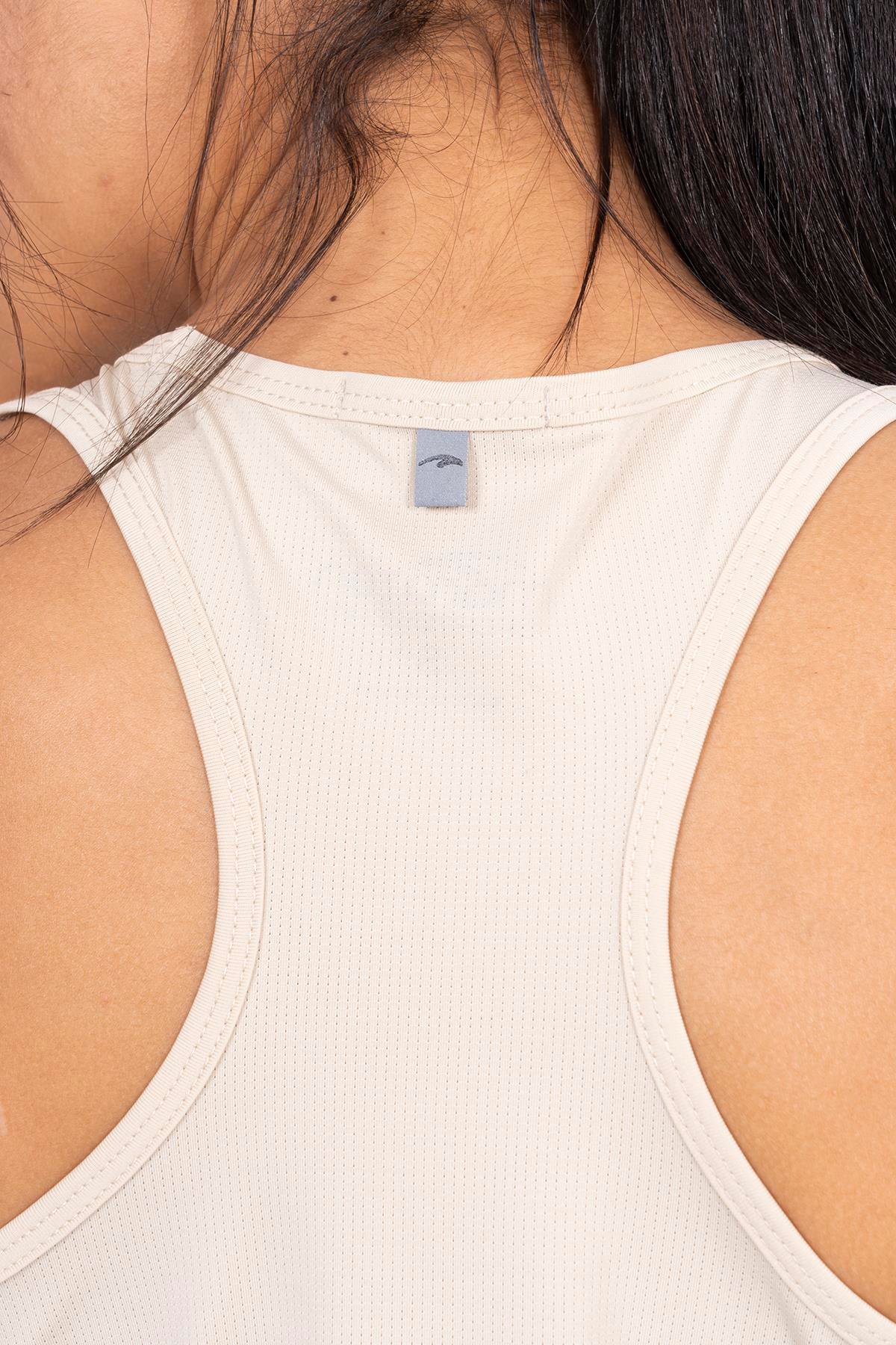 Maraton Active SlimFit Kadın Atlet Yaka  Kolsuz Koşu Atlet 21194