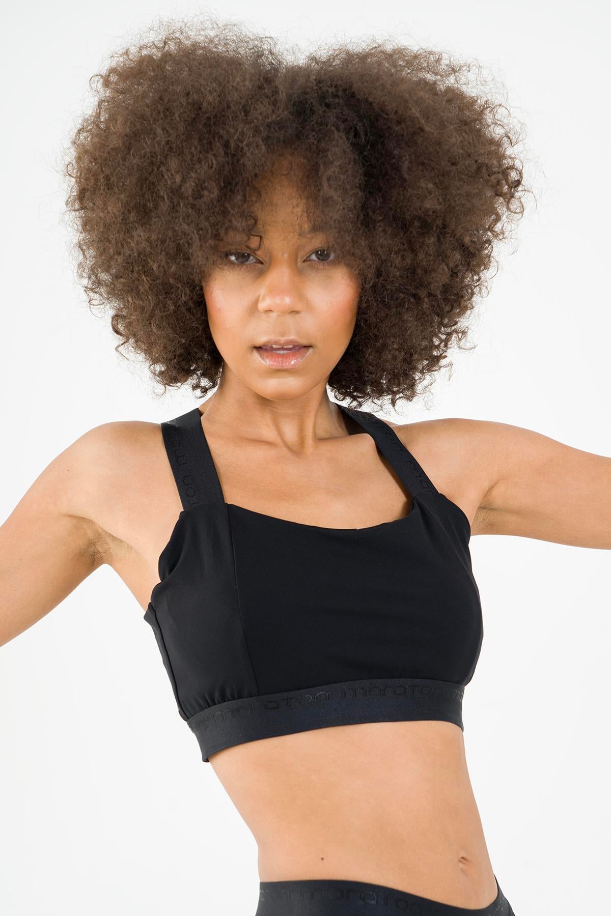 Maraton Active SlimFit Kadın Atlet Yaka  Kolsuz Fitness Bra 22128