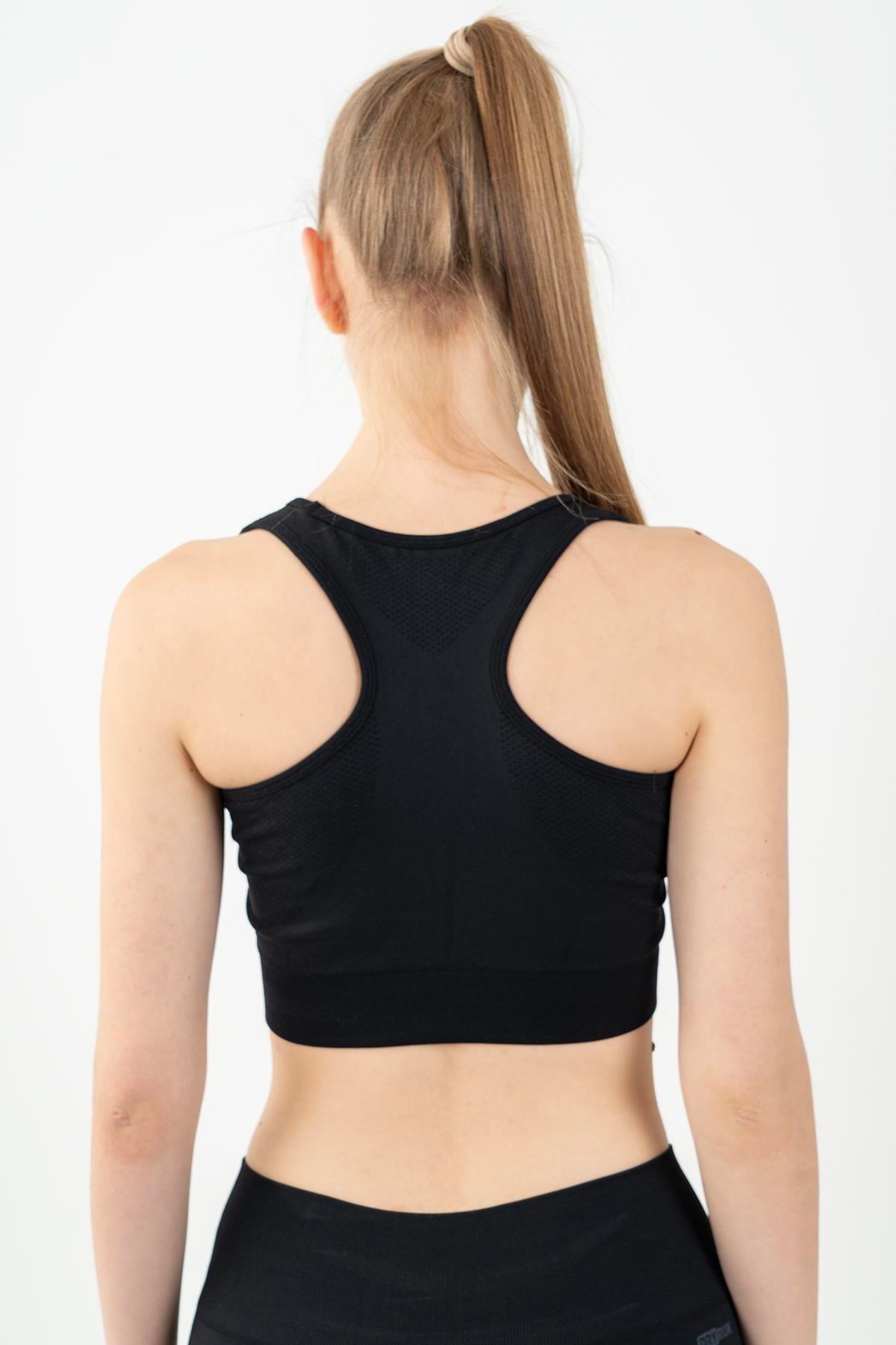 Maraton Active SlimFit Kadın Atlet Yaka  Kolsuz Koşu Bra 813090