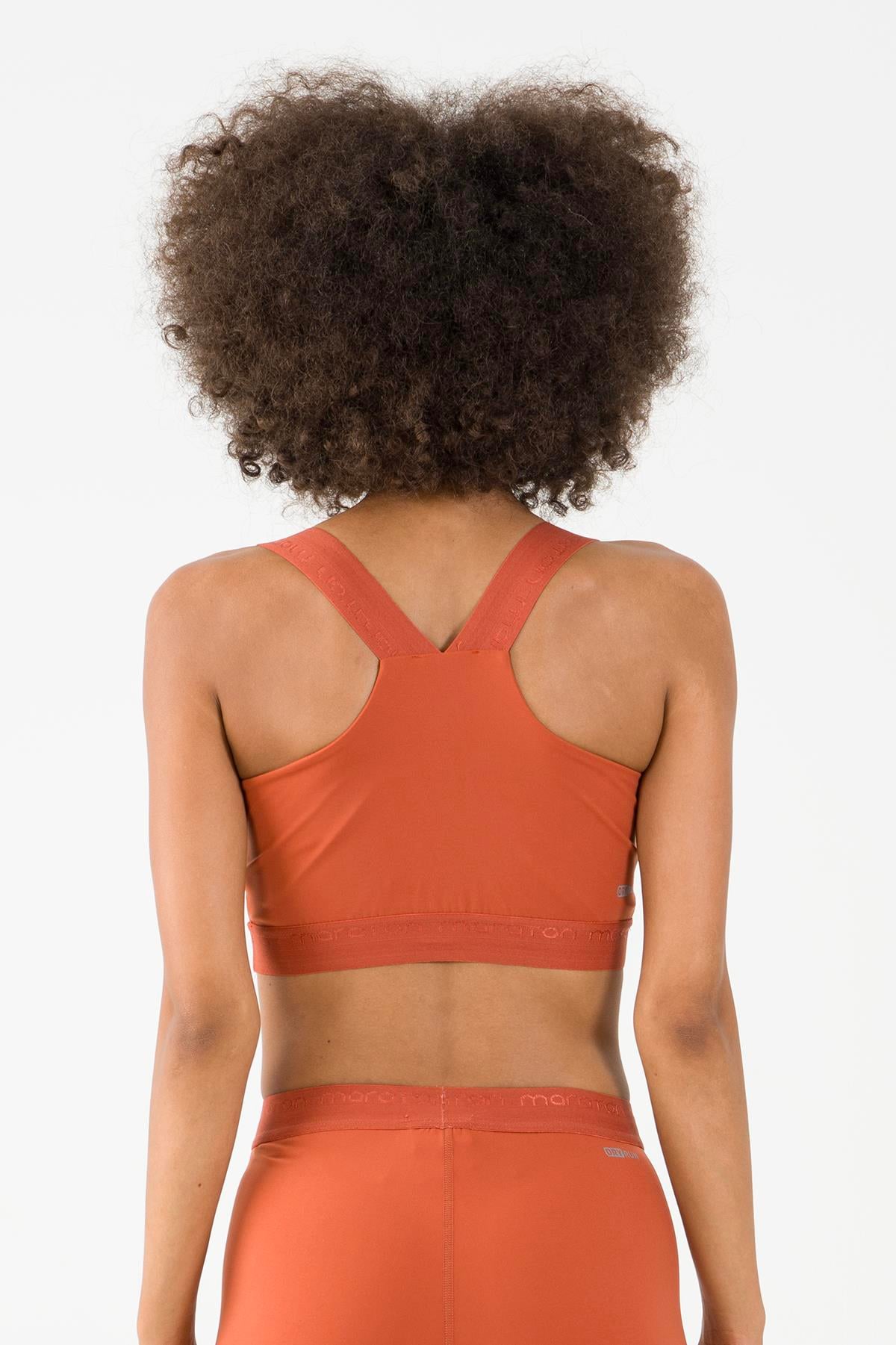 Maraton Active SlimFit Kadın Atlet Yaka  Kolsuz Fitness Bra 22128