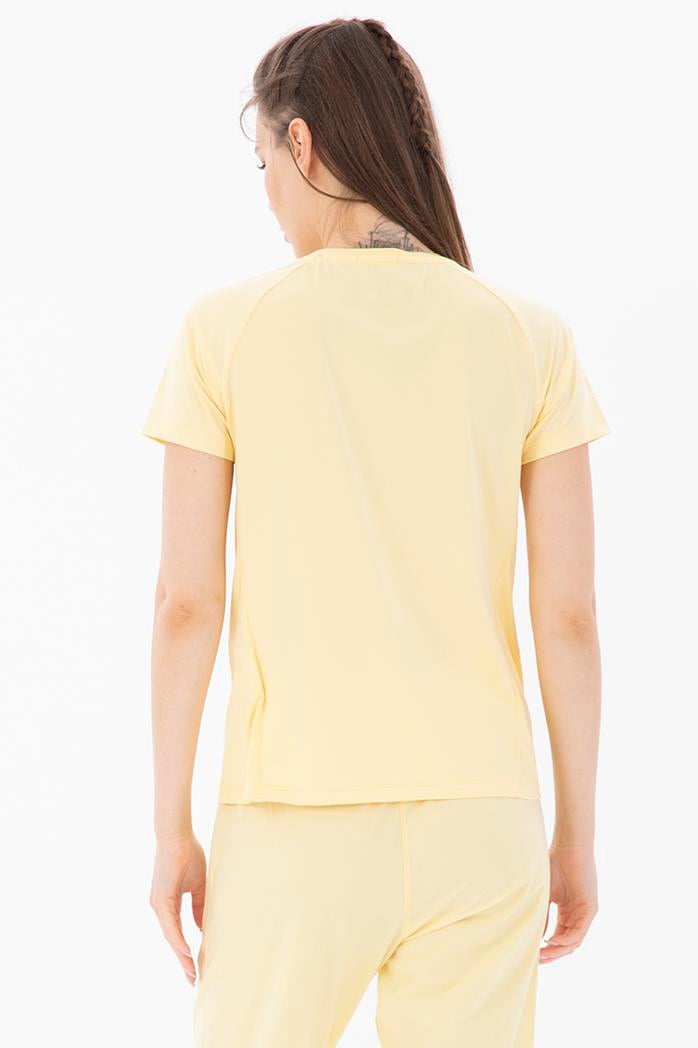 Maraton Active SlimFit Kadın Bisiklet Yaka  Düşük Kol Training T-shirt 21152