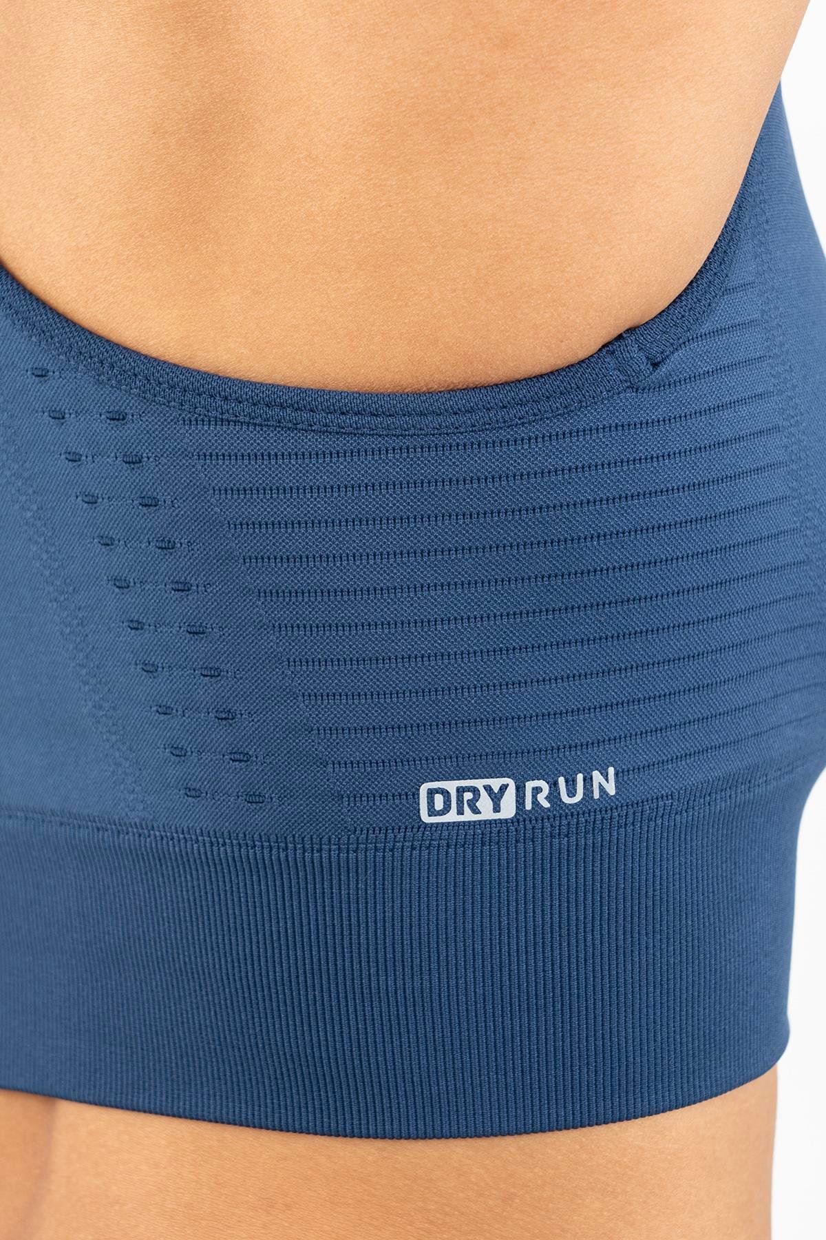 Maraton Active SlimFit Kadın Bisiklet Yaka  Kolsuz Fitness Bra 813047