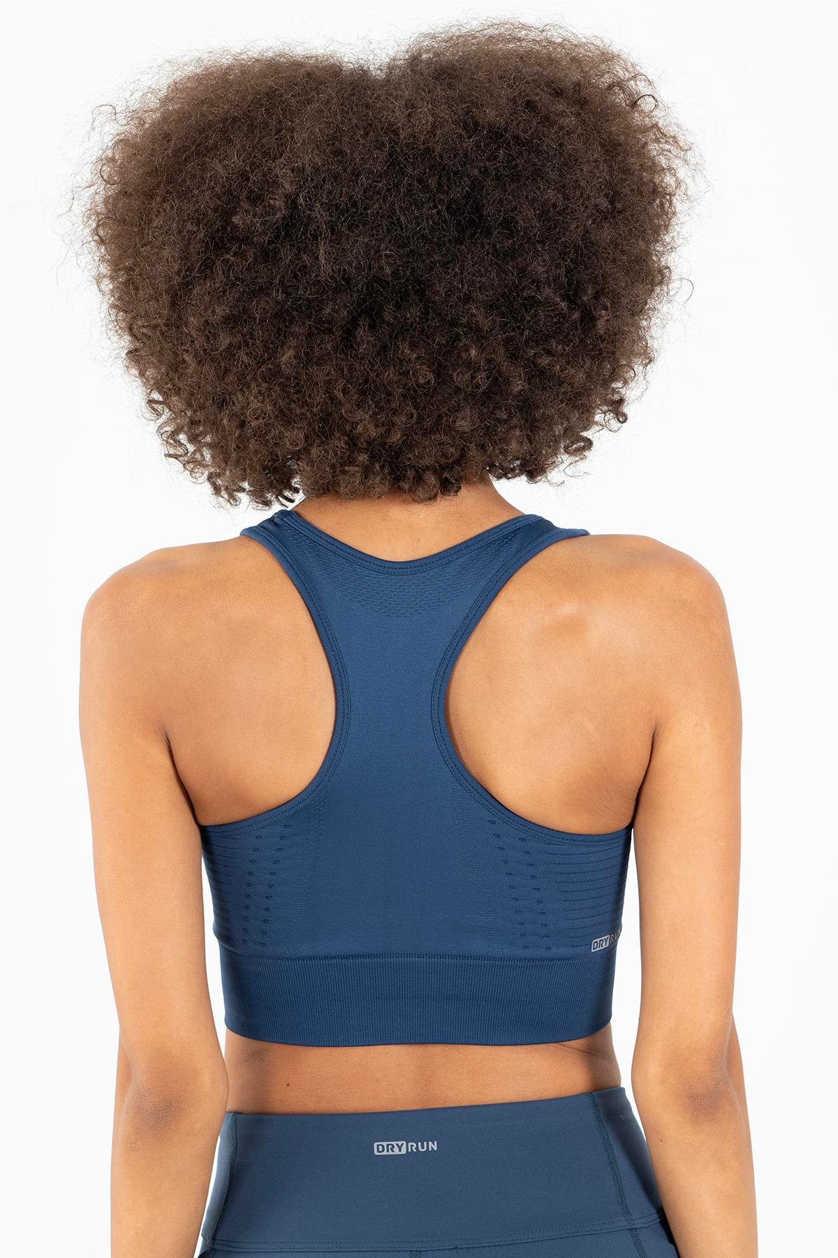 Maraton Active SlimFit Kadın Bisiklet Yaka  Kolsuz Fitness Bra 813047