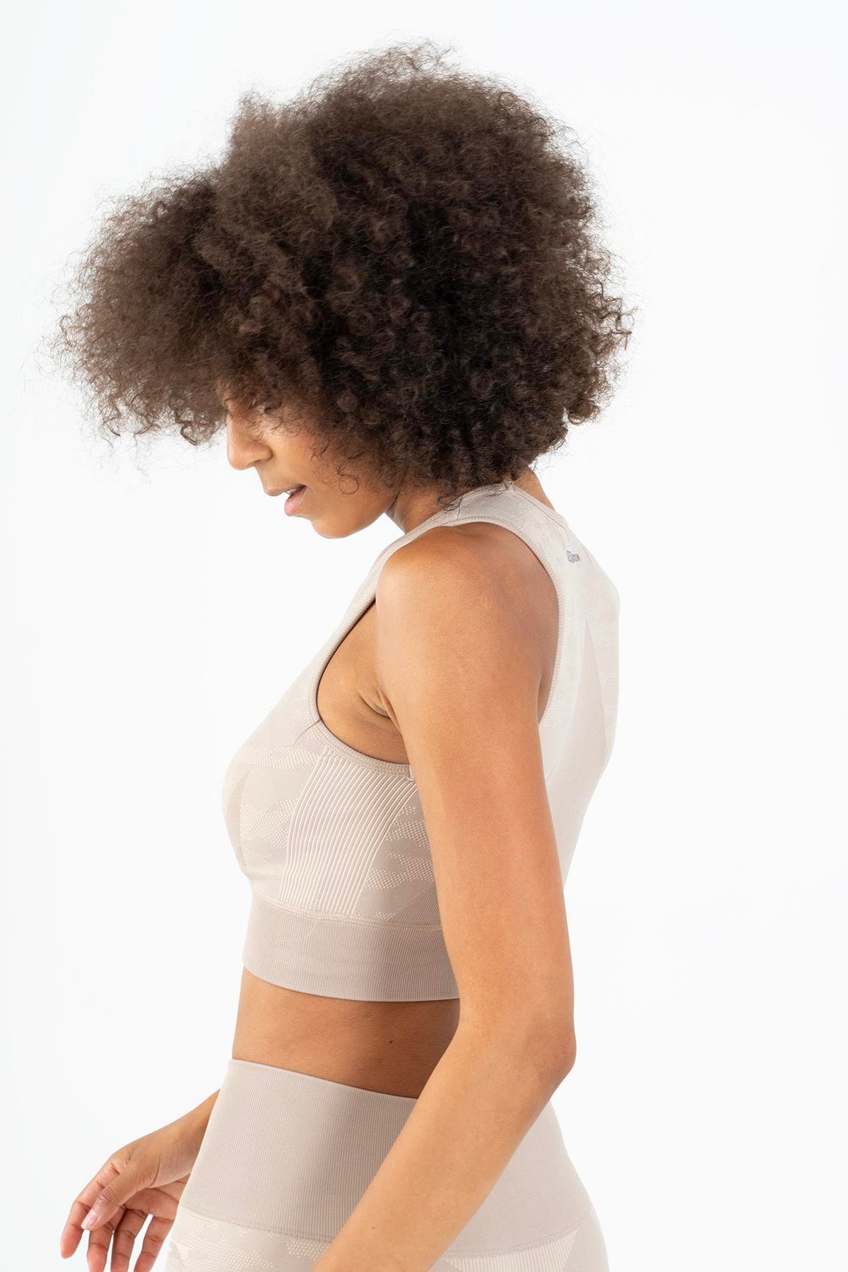 Maraton Active SlimFit Kadın Bisiklet Yaka  Kolsuz Fitness Bra 813054