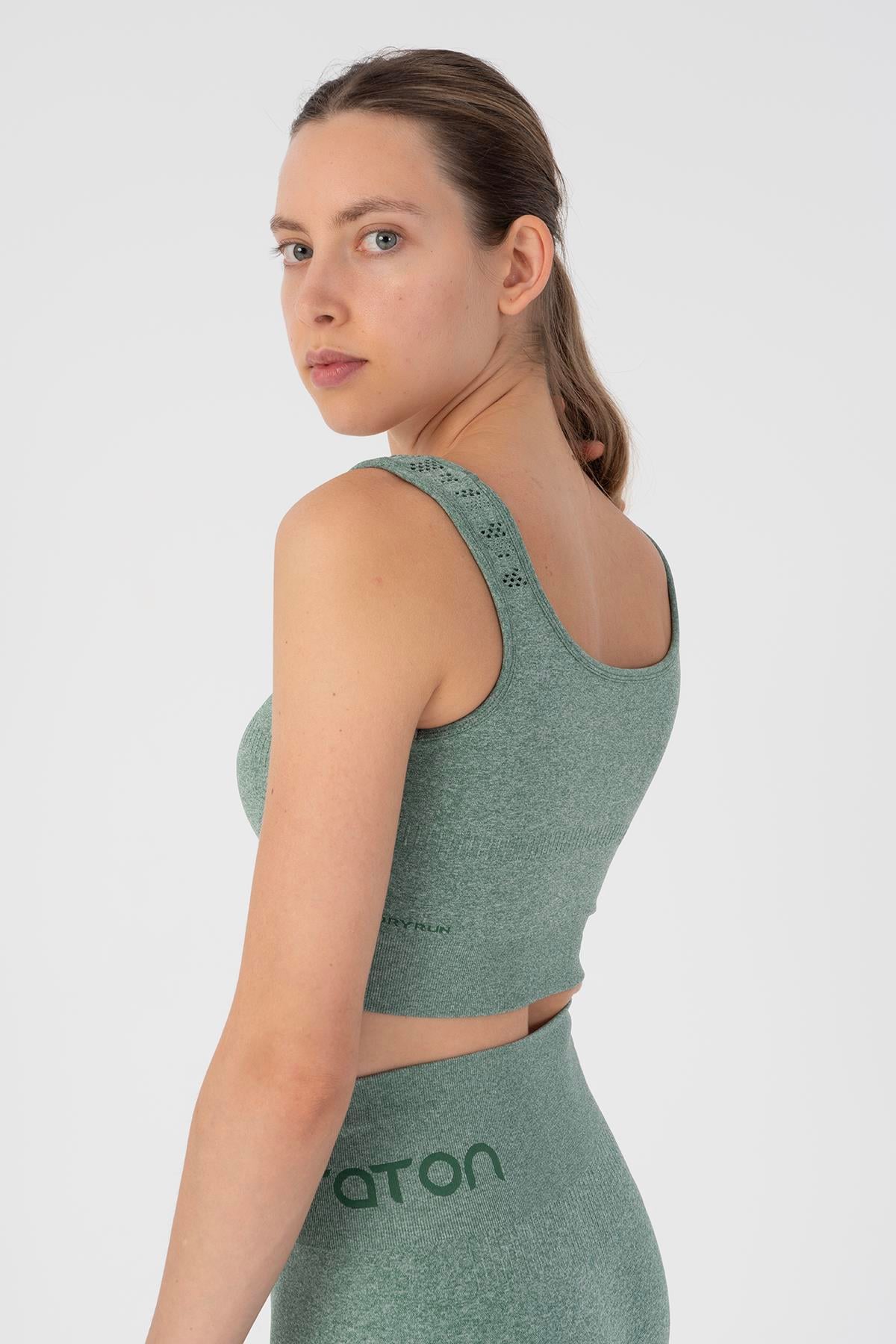 Maraton Active SlimFit Kadın Düz Yaka  Kolsuz Koşu  Bra 813095