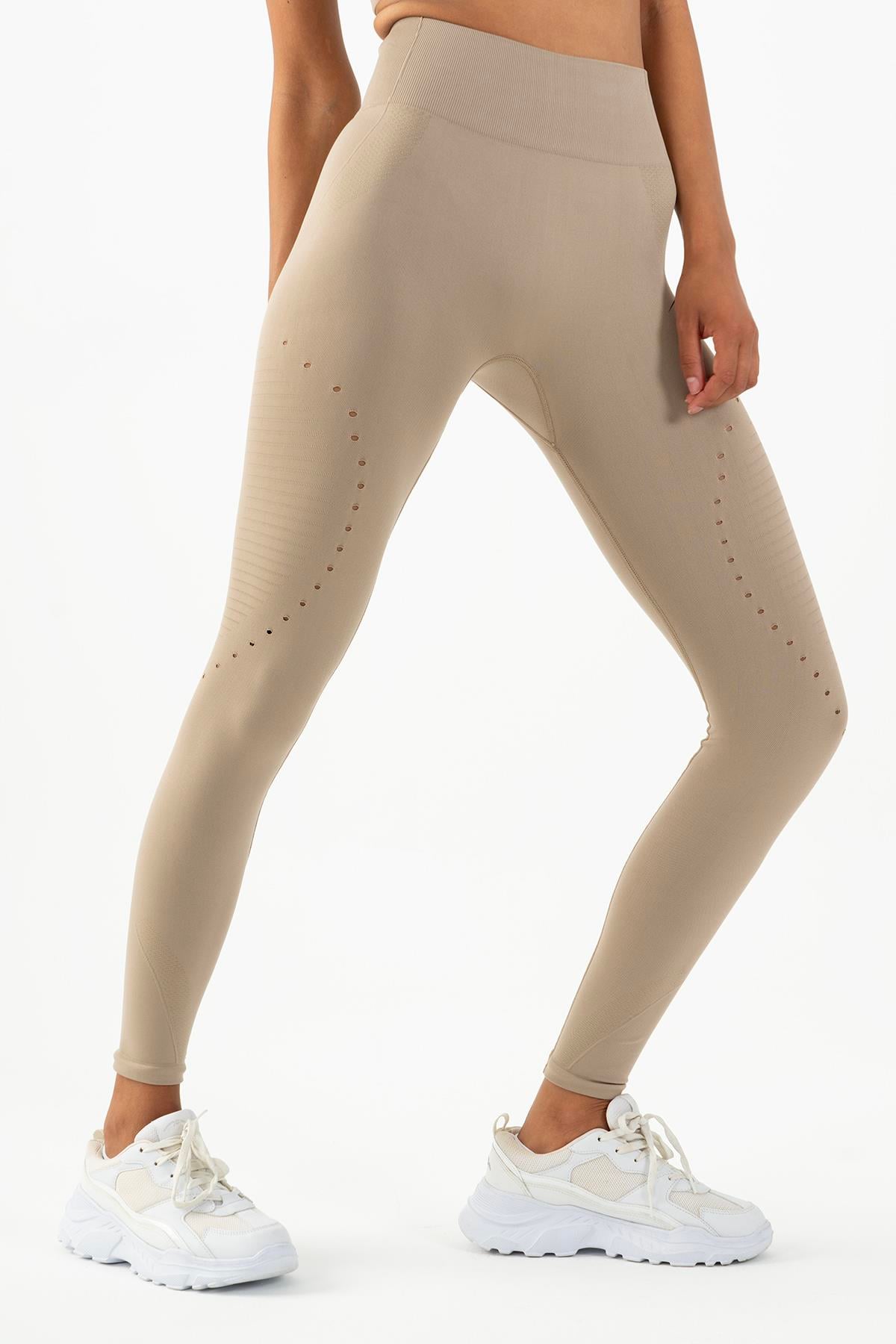 Maraton Active SlimFit Kadın    Koşu Açık Vizon Tayt 812118
