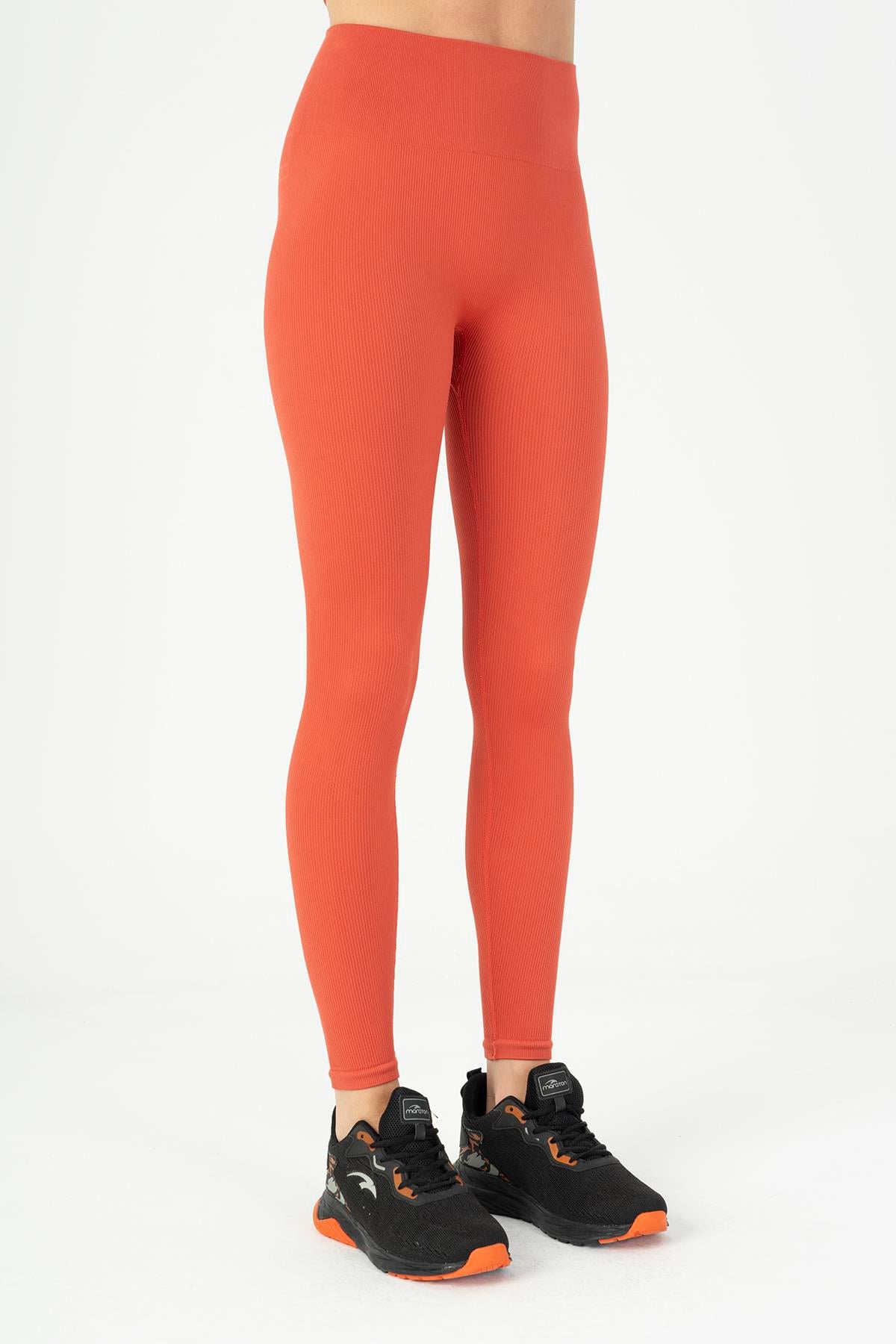 Maraton Active SlimFit Kadın    Koşu Kiremit Tayt 812095