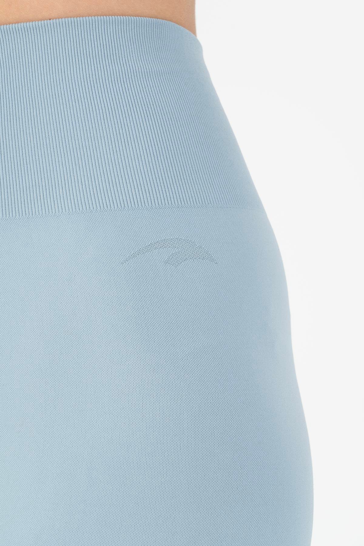 Maraton Active SlimFit Kadın    Koşu Sisli Mavi Tayt 812096