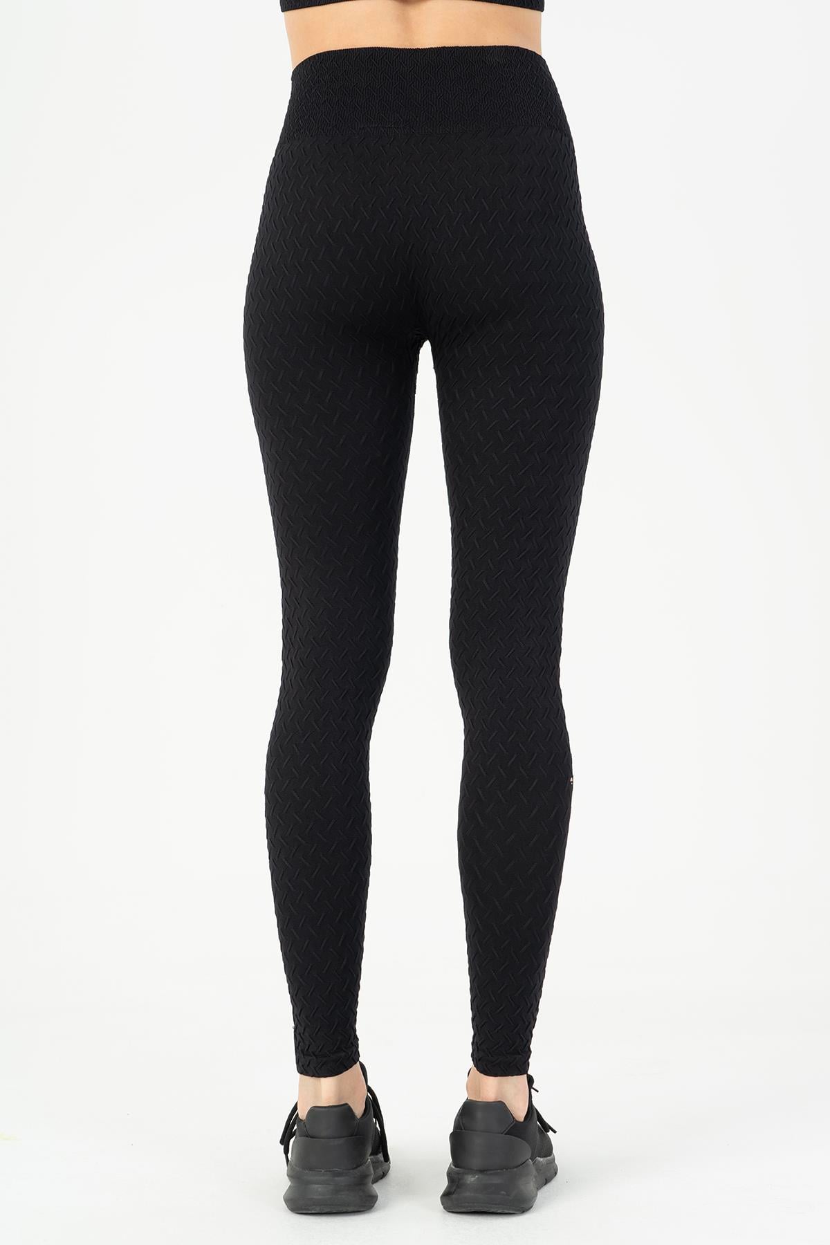 Maraton Active SlimFit Kadın    Koşu Siyah Tayt 812093