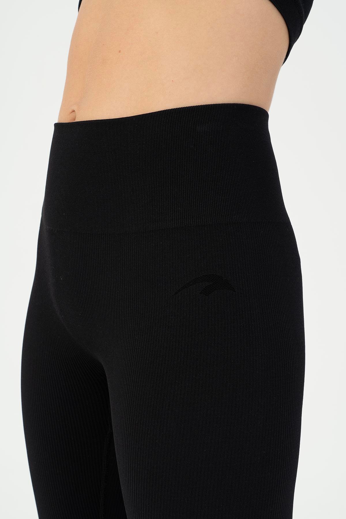 Maraton Active SlimFit Kadın    Koşu Siyah Tayt 812095