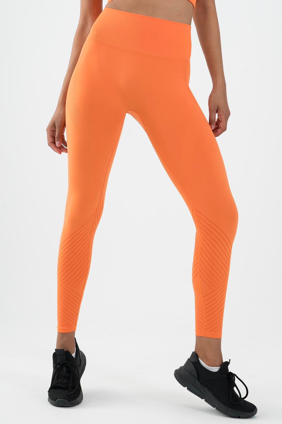 Maraton Active SlimFit Kadın    Koşu Turuncu Tayt 812094
