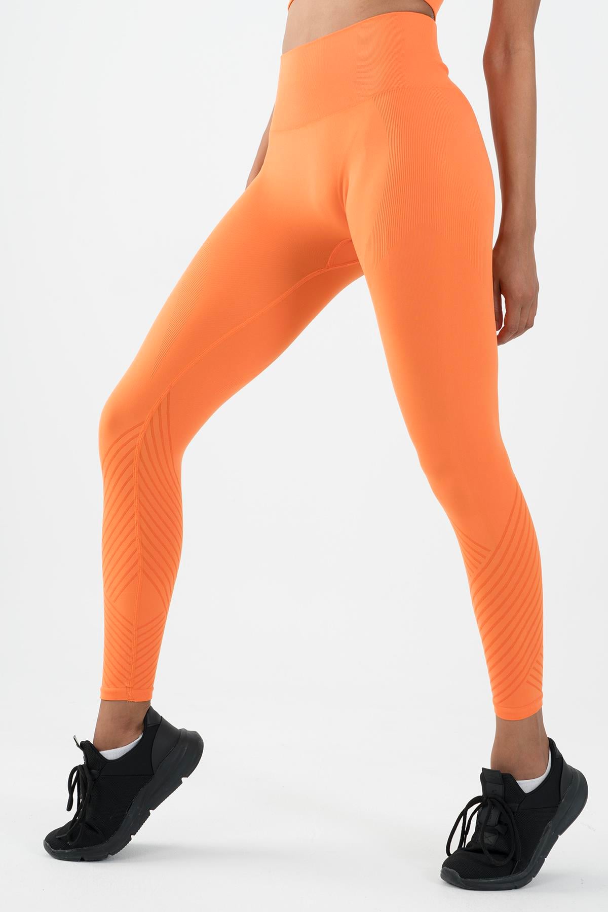 Maraton Active SlimFit Kadın    Koşu Turuncu Tayt 812094