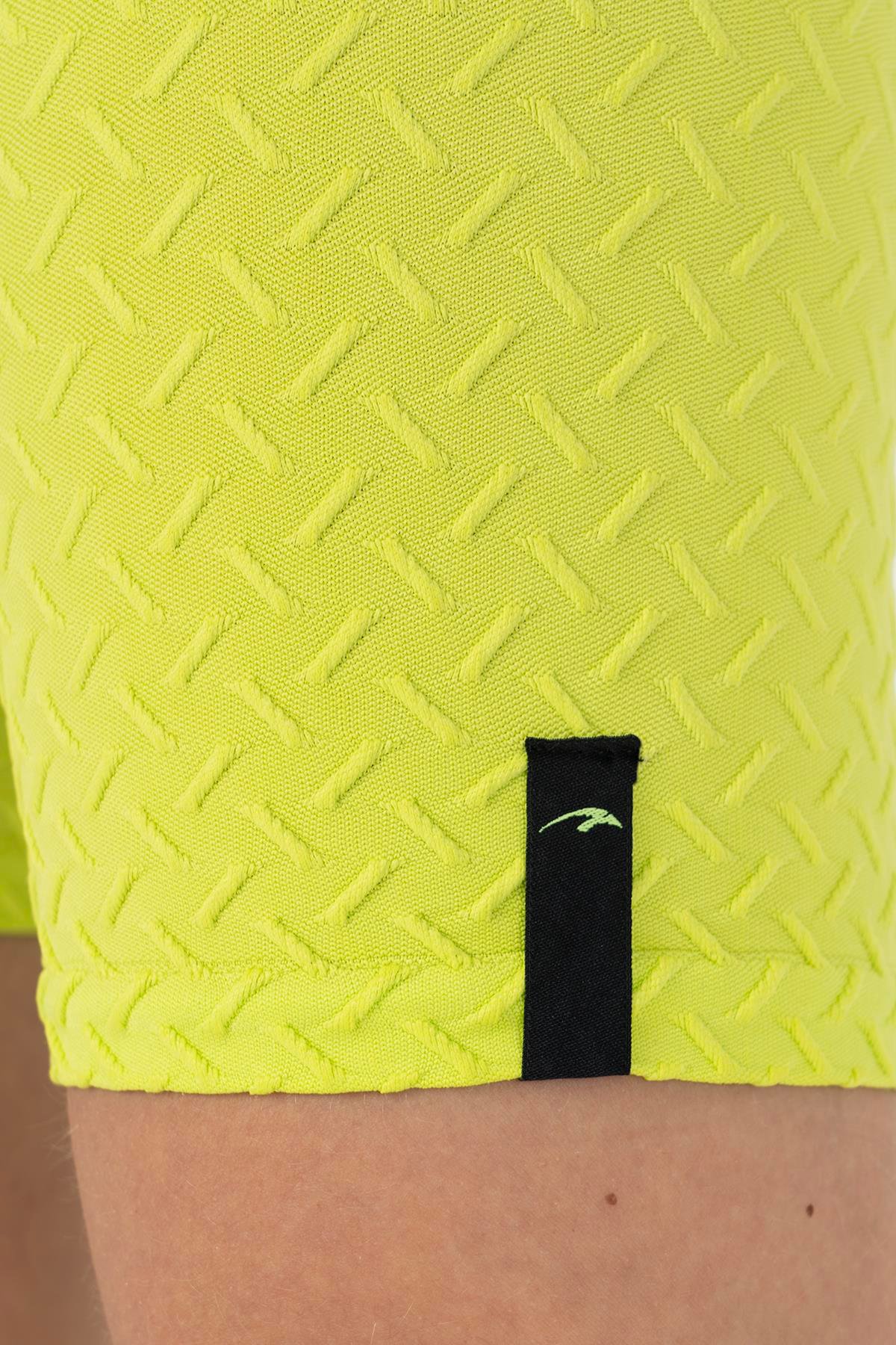 Maraton Active SlimFit Kadın  Şort  Koşu Neon Yeşil Şort 818017