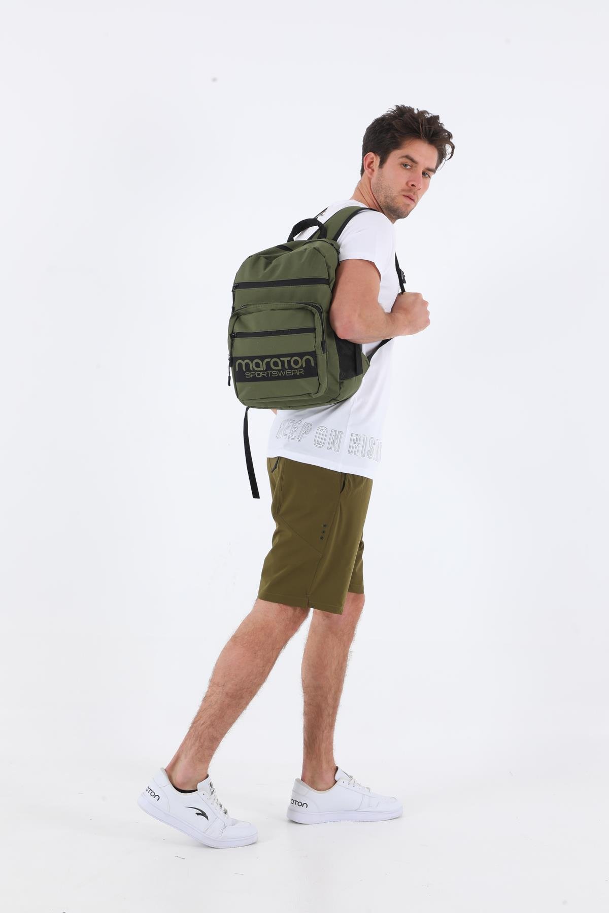 Maraton Active  Unisex    Basic Haki Çanta 90075