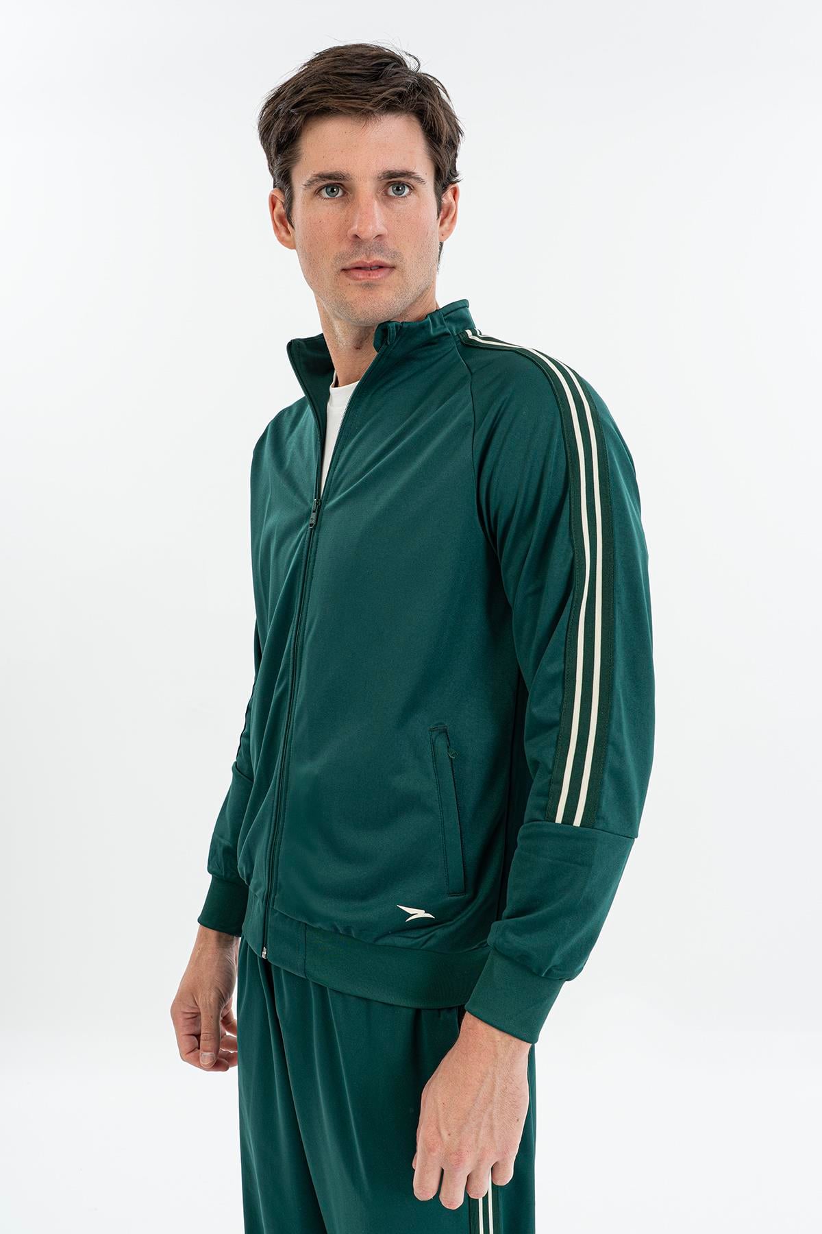 Maraton Comfort Erkek Dik Yaka  Reglan Kol  Eşofman Üstü 23879