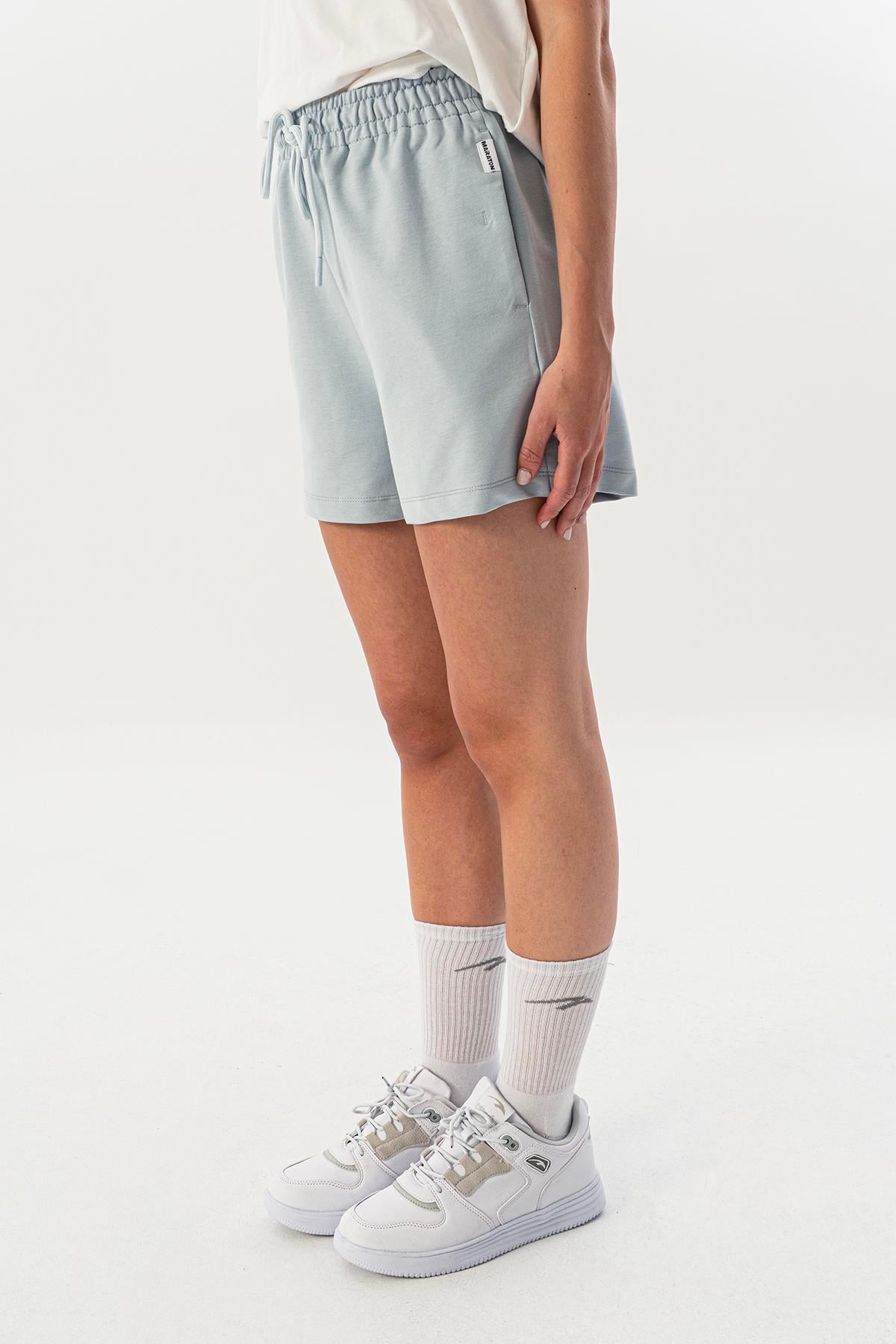 Maraton Comfort Kadın  Düz Paça   Şort 23855