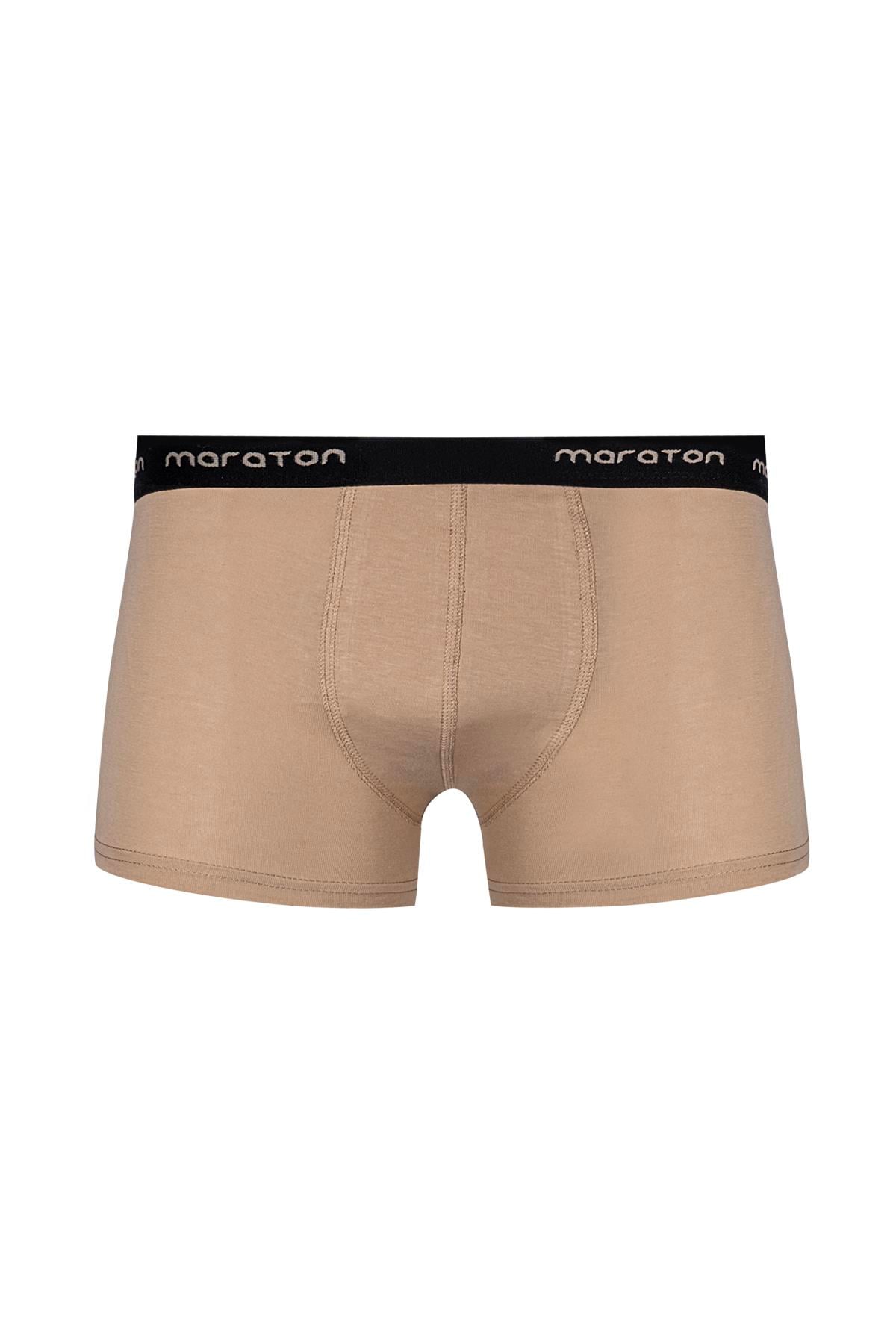 Maraton Ekstra Slim Erkek   Bej- Boxer