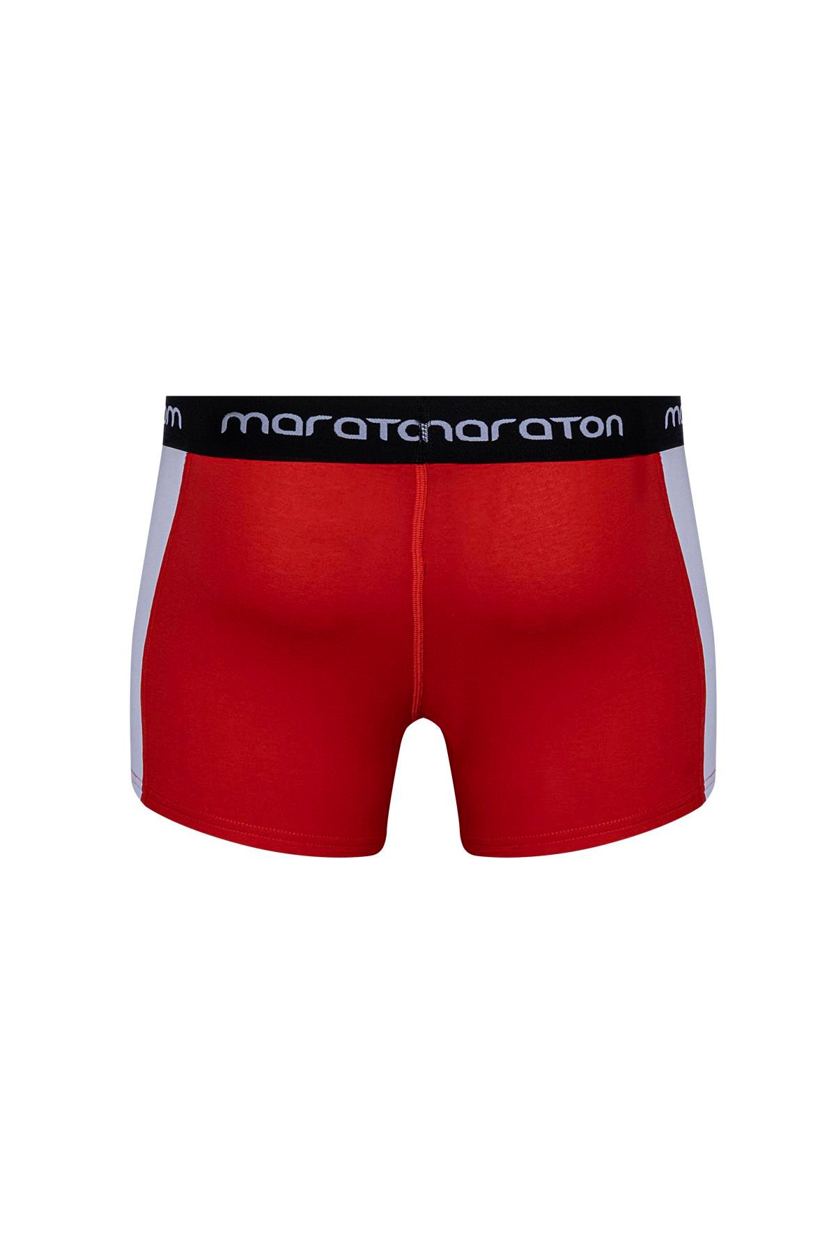 Maraton  Erkek   Kırmızı Boxer