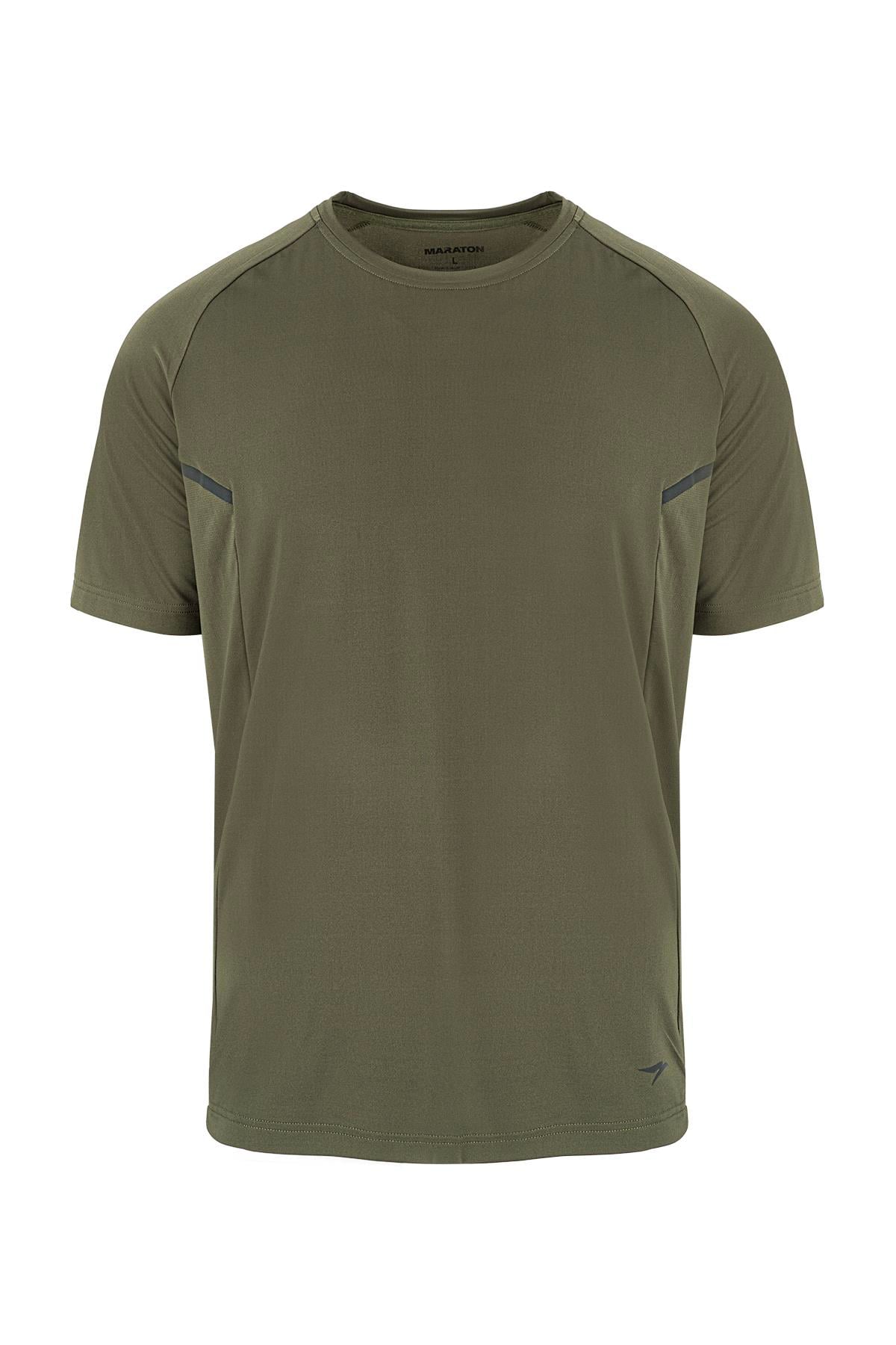 Maraton Regular Erkek Bisiklet Yaka  Reglan Kol  T-shirt T-SHIRT