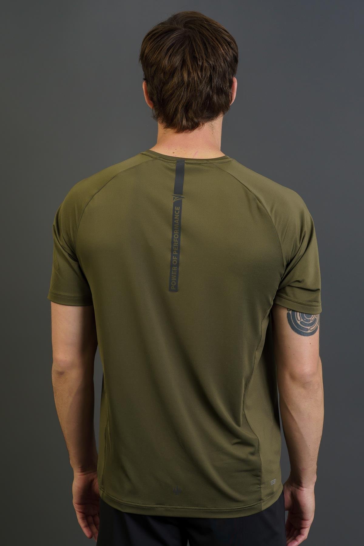 Maraton Regular Erkek Bisiklet Yaka  Reglan Kol  T-shirt 23804