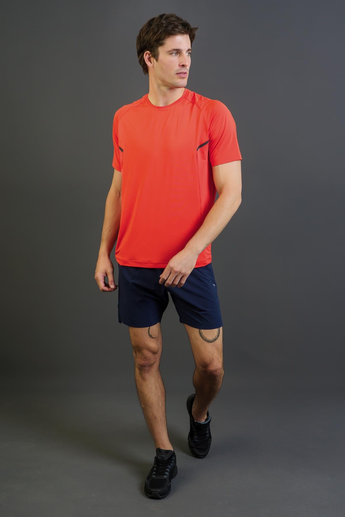 Maraton Regular Erkek Bisiklet Yaka  Reglan Kol  T-shirt T-SHIRT