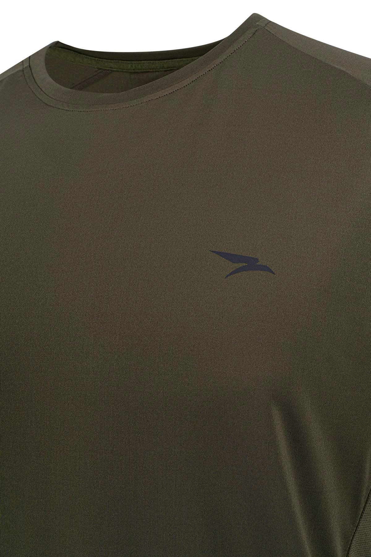 Maraton Regular Erkek Bisiklet Yaka  Reglan Kol  T-shirt 23804
