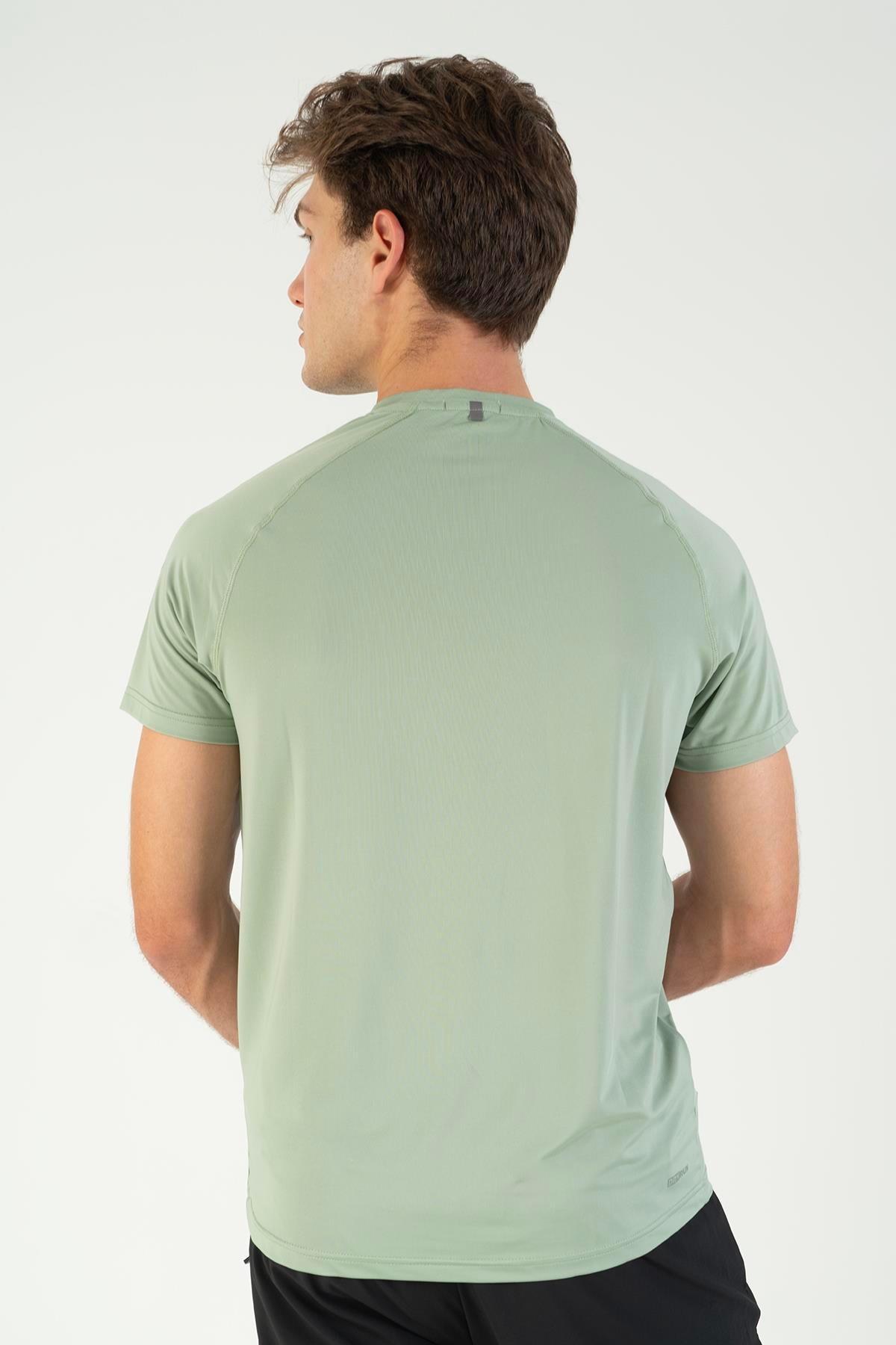 Maraton Active Regular Erkek Bisiklet Yaka  Reglan Kol Koşu  T-shirt 22754