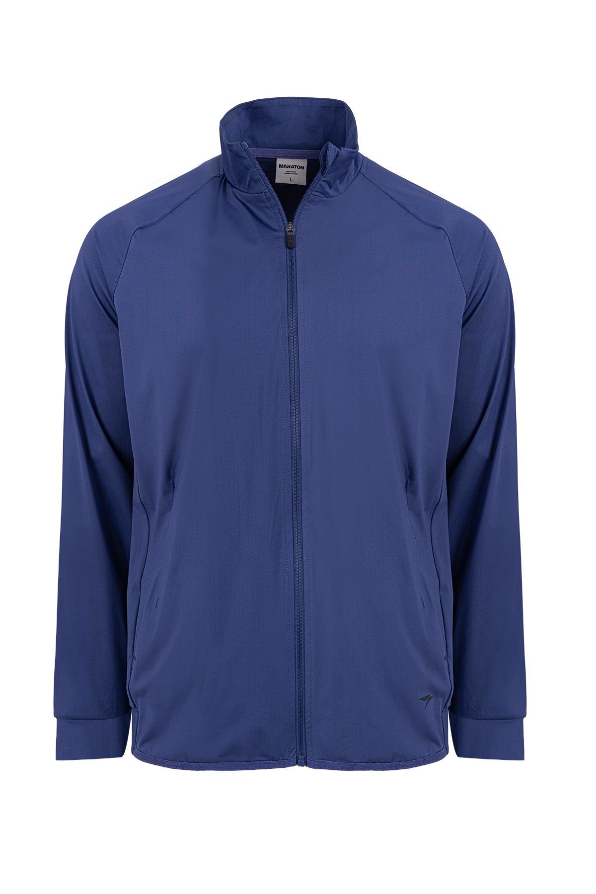 Maraton Regular Erkek Dik Yaka  Reglan Kol  Eşofman Üstü 23801