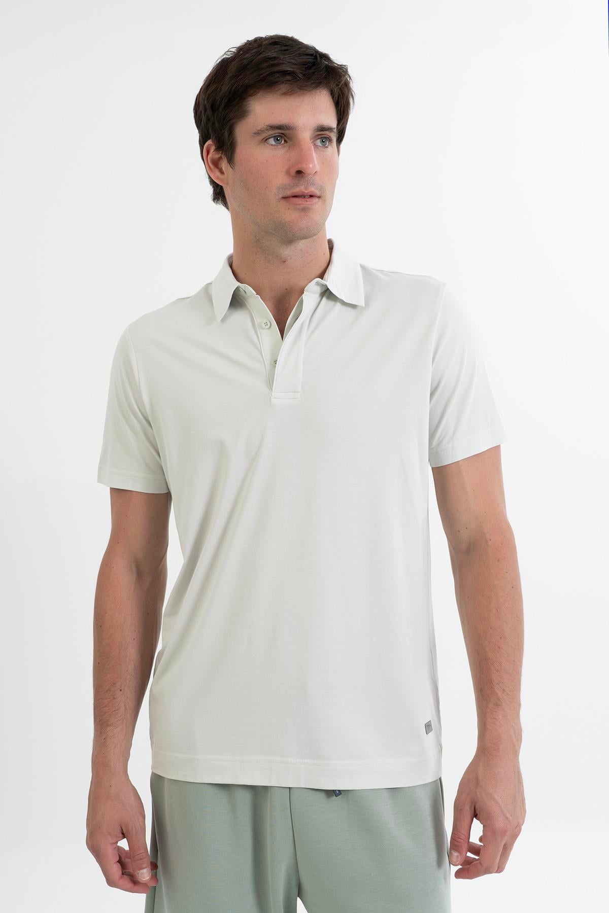 Maraton Regular Erkek Polo Yaka   T-shirt