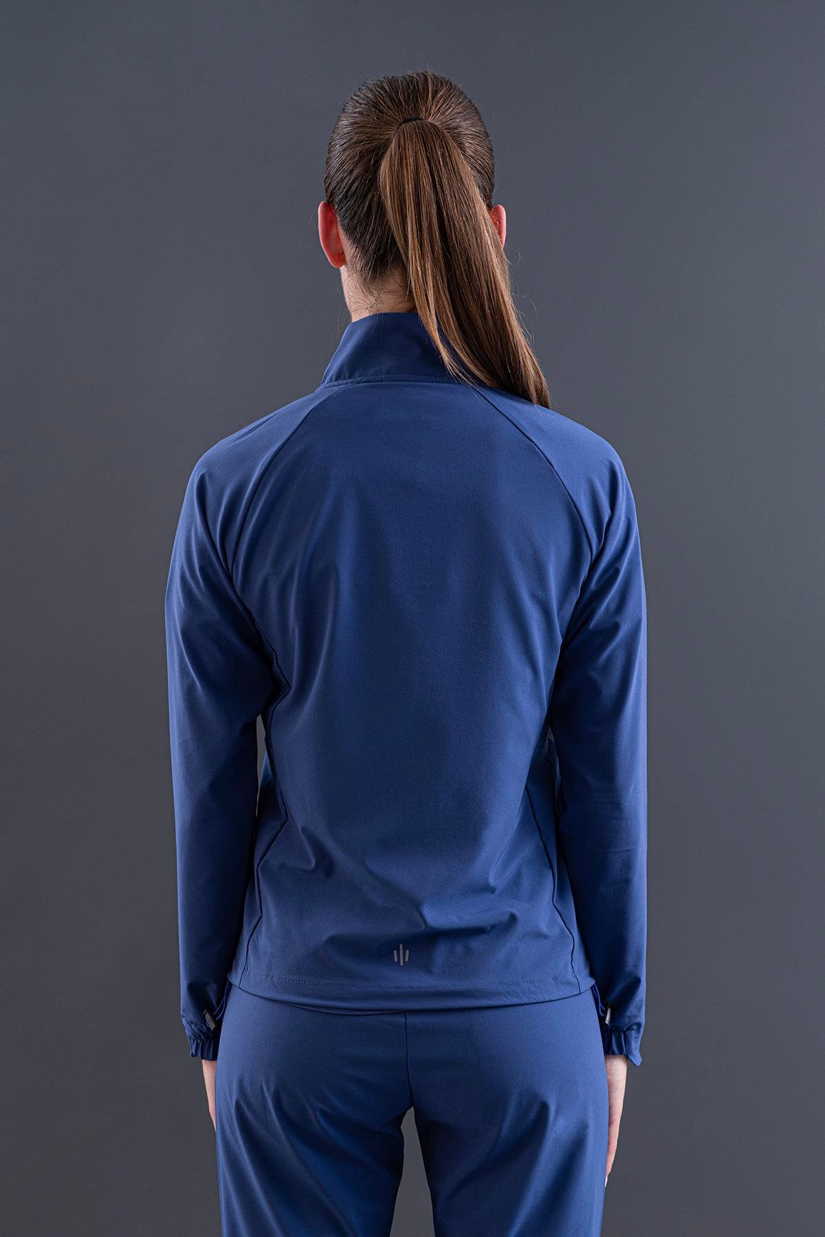 Maraton Regular Kadın Dik Yaka  Reglan Kol  Eşofman Üstü 23883