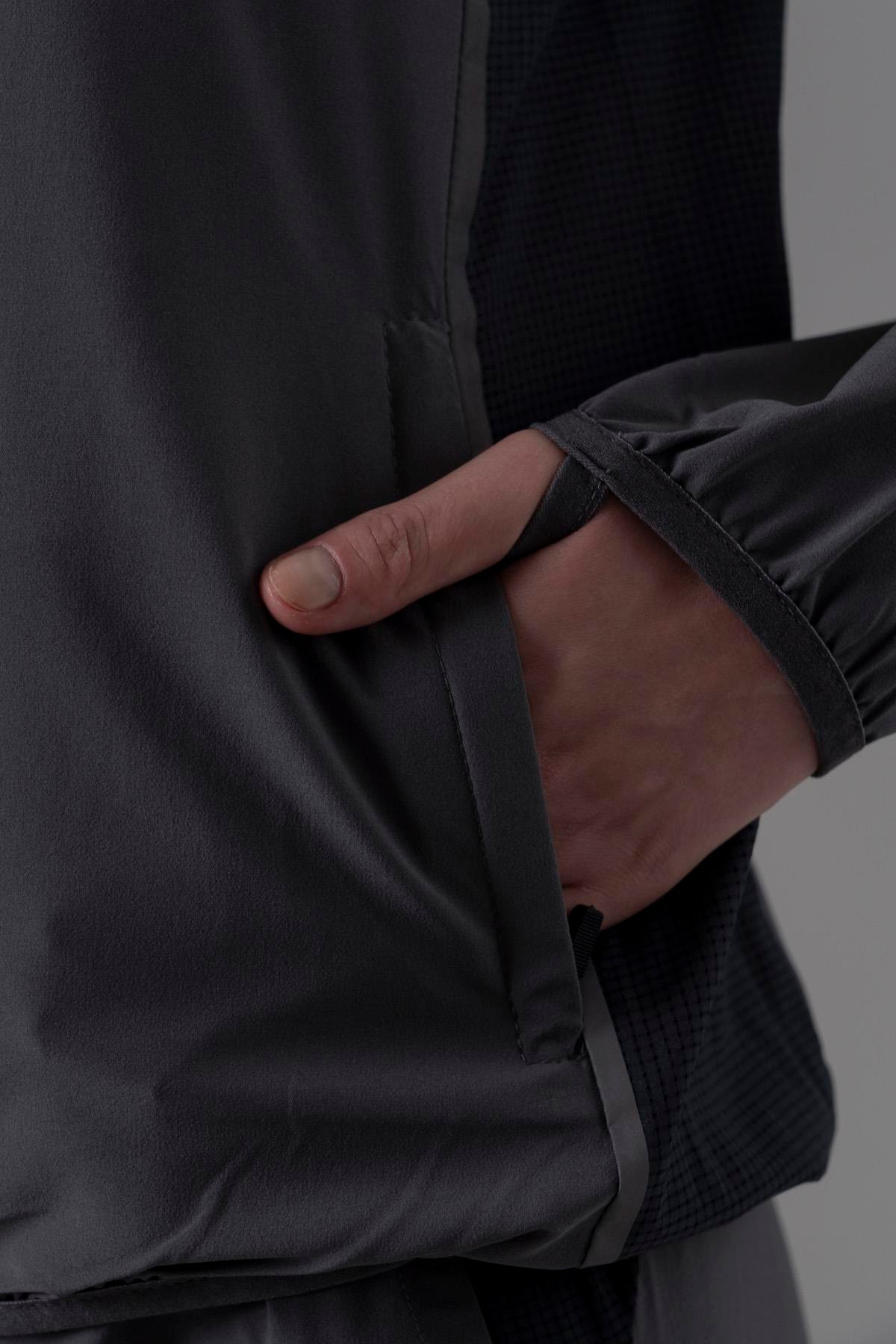 Maraton Regular Kadın Kapşonlu  Reglan Kol  Tracktop 23890