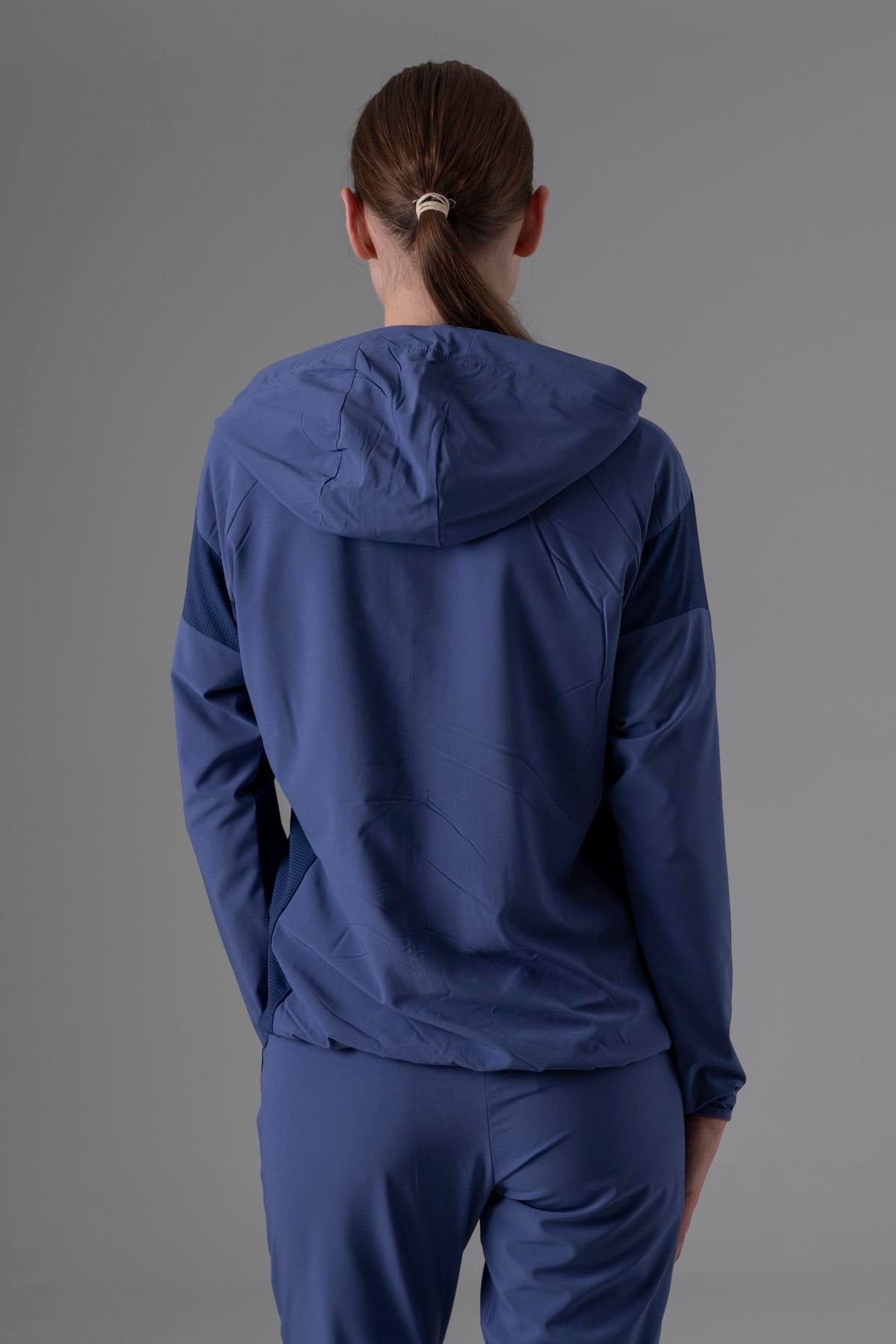 Maraton Regular Kadın Kapşonlu  Reglan Kol  Tracktop 23890