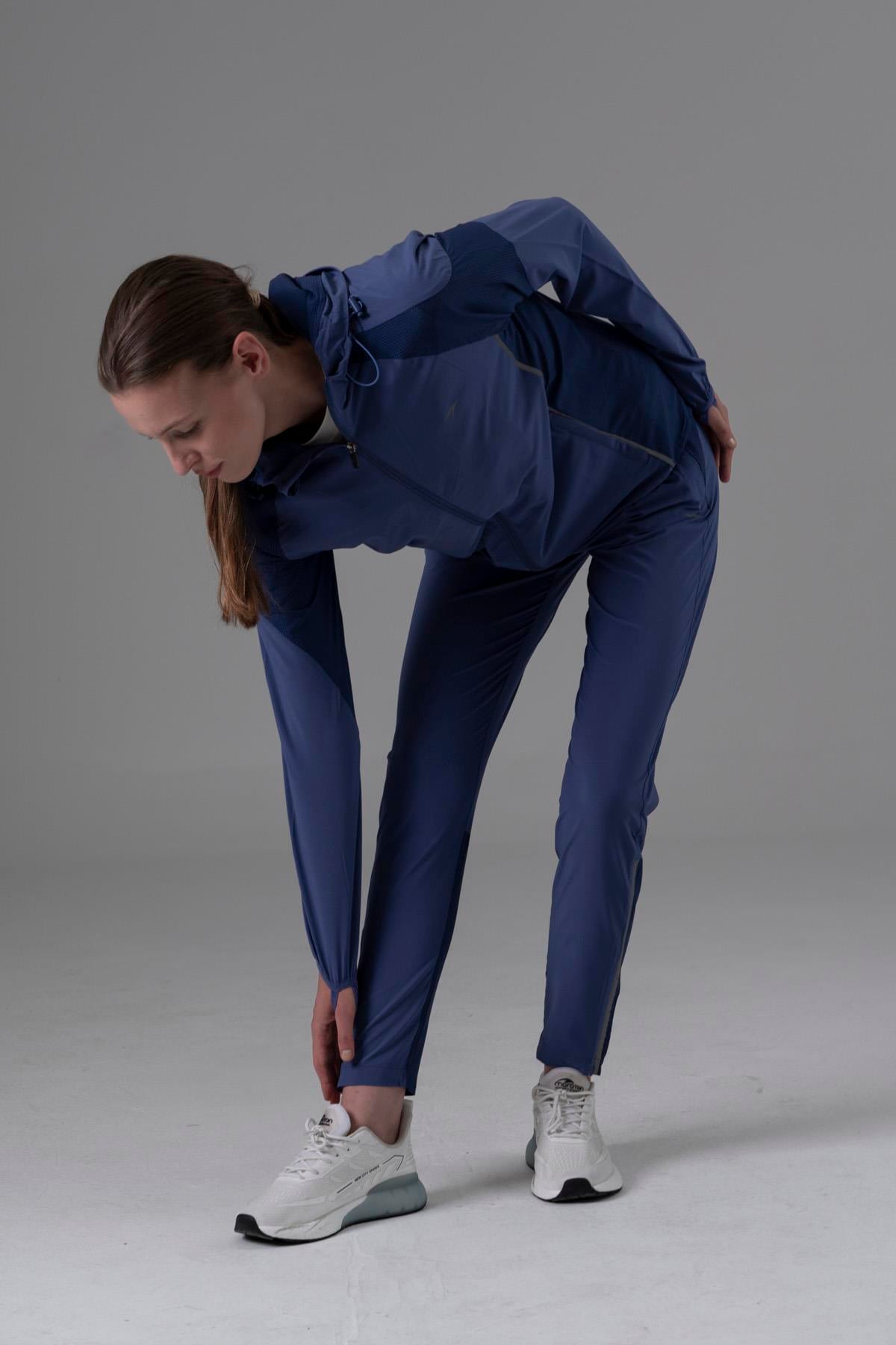 Maraton Regular Kadın Kapşonlu  Reglan Kol  Tracktop 23890