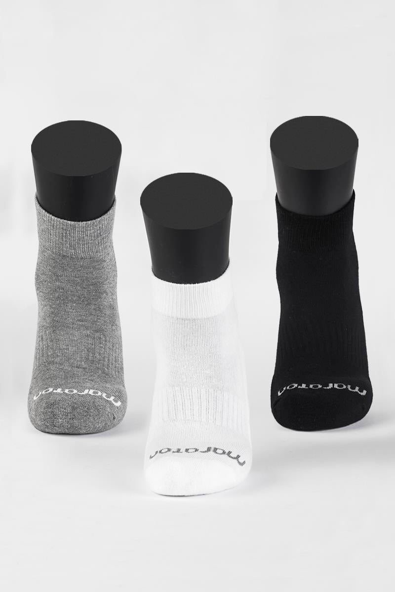 Maraton Regular Unisex   Beyaz Çorap
