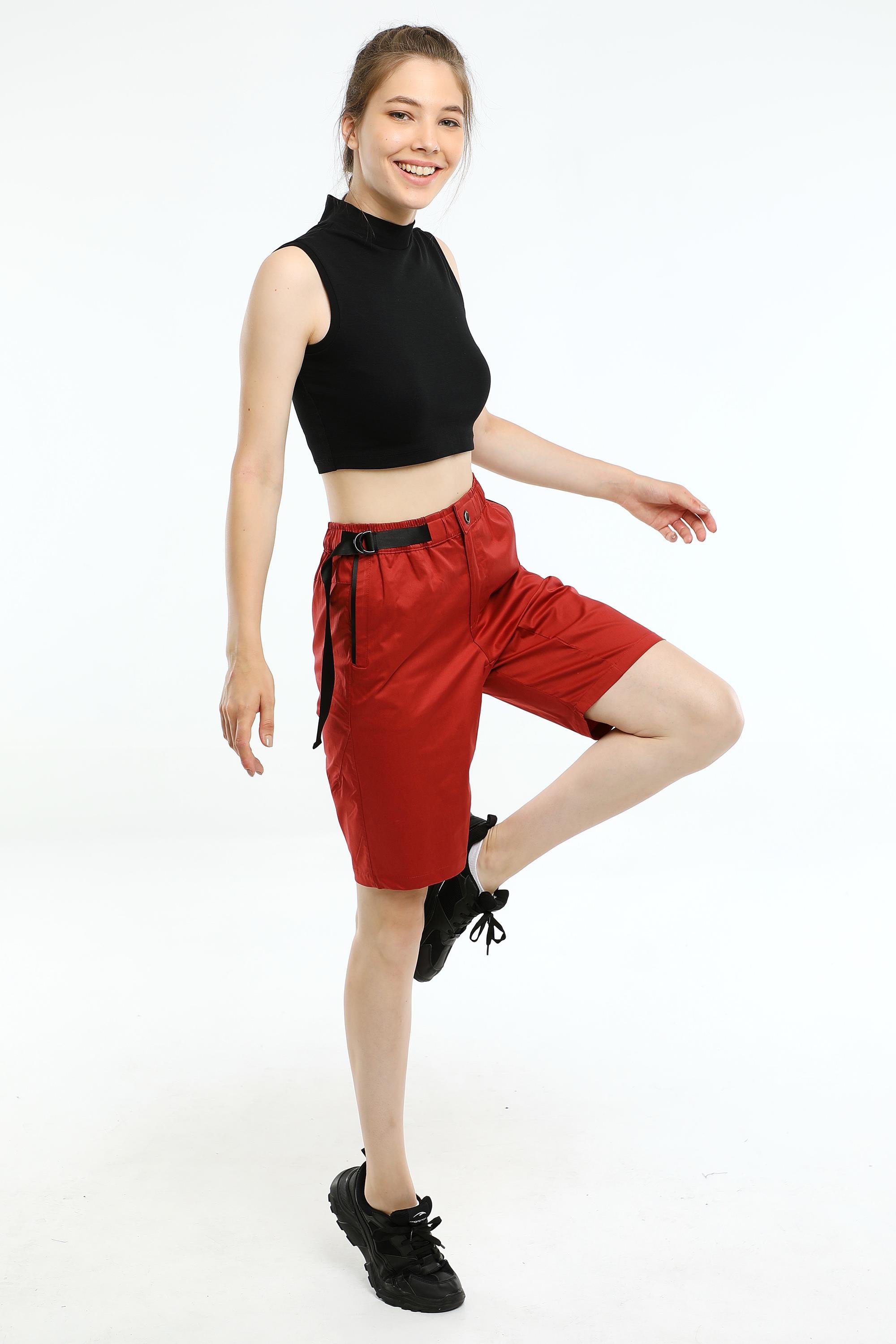 Maraton Sportswear Comfort Kadın    Basic Şort 19992