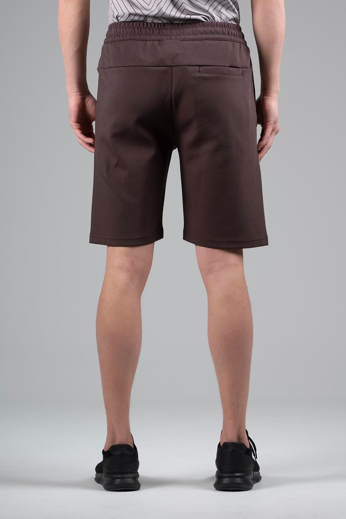 Maraton Sportswear Regular Erkek    Basic Kahverengi Şort 22709