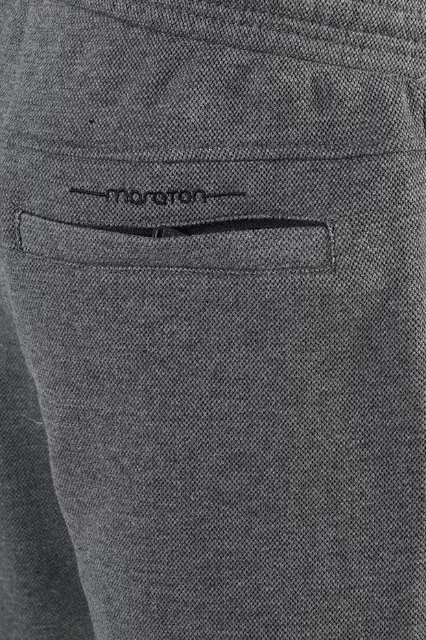 Maraton Sportswear Regular Erkek    Basic Antramelanj Eşofman Altı 18042