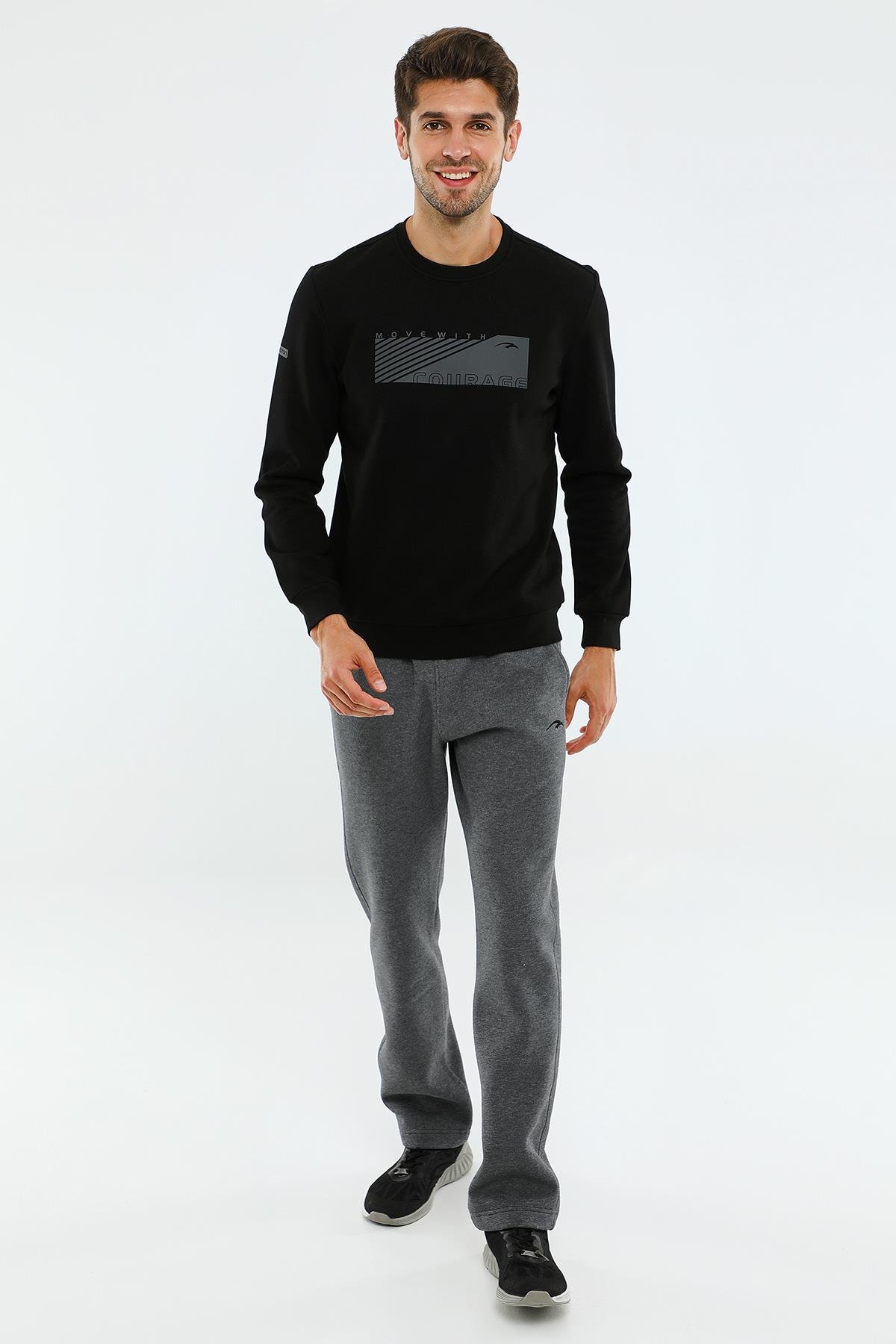 Maraton Sportswear Regular Erkek    Basic Eşofman Altı 20215