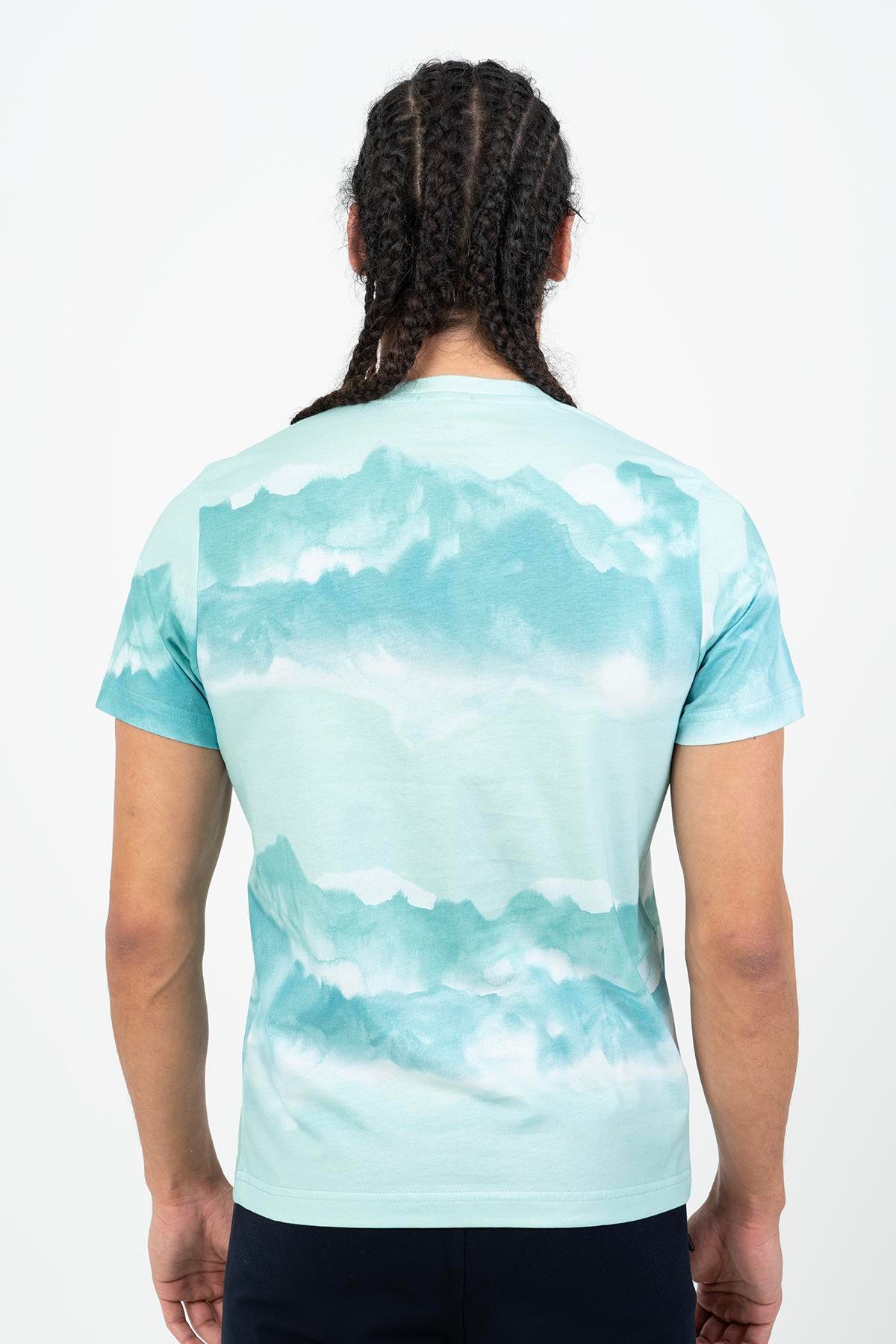 Maraton Sportswear Regular Erkek Bisiklet Yaka  Kısa Kol Basic T-shirt 21548
