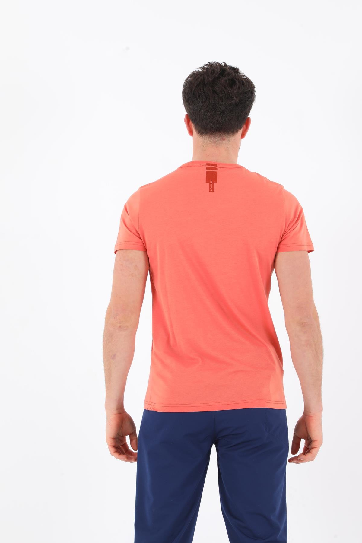 Maraton Sportswear Regular Erkek Bisiklet Yaka  Kısa Kol Basic T-shirt 18477