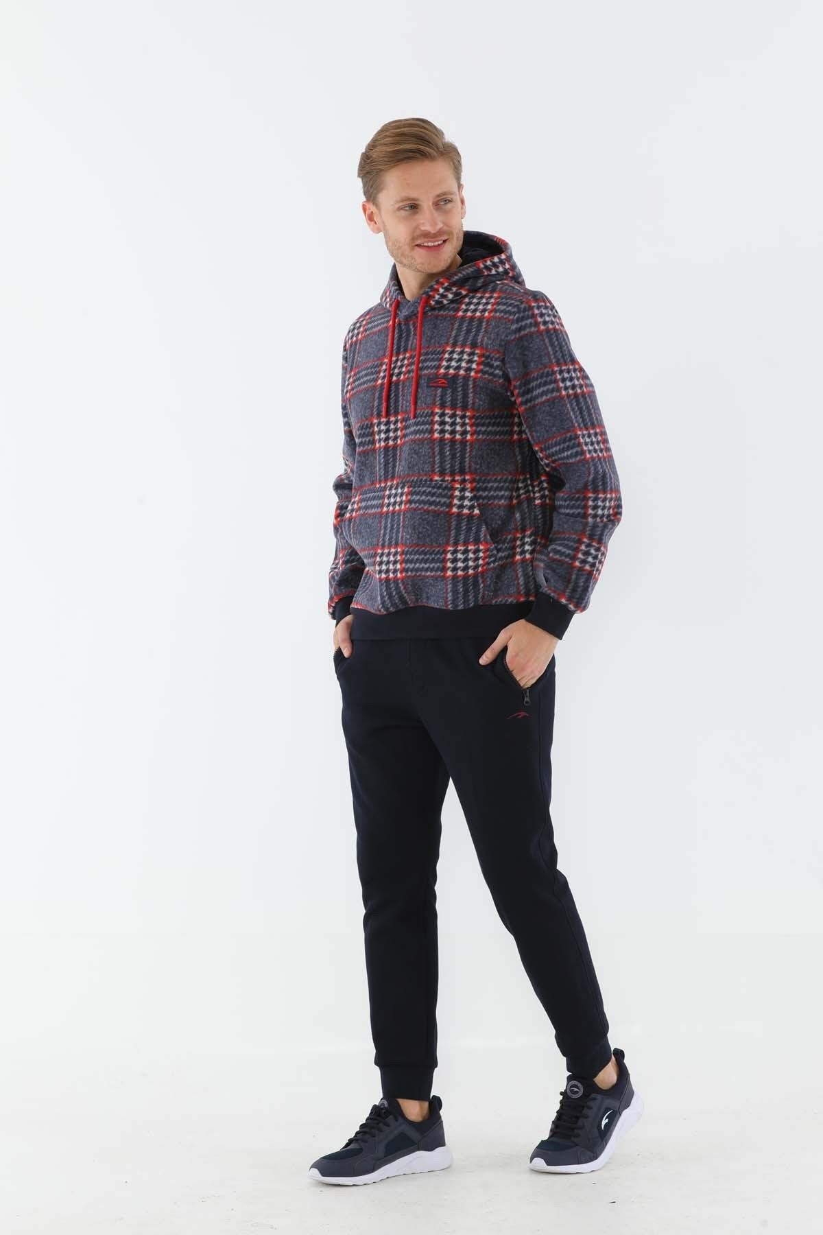 Maraton Sportswear Regular Erkek Bisiklet Yaka  Uzun Kol Basic Sweatshirt 20515