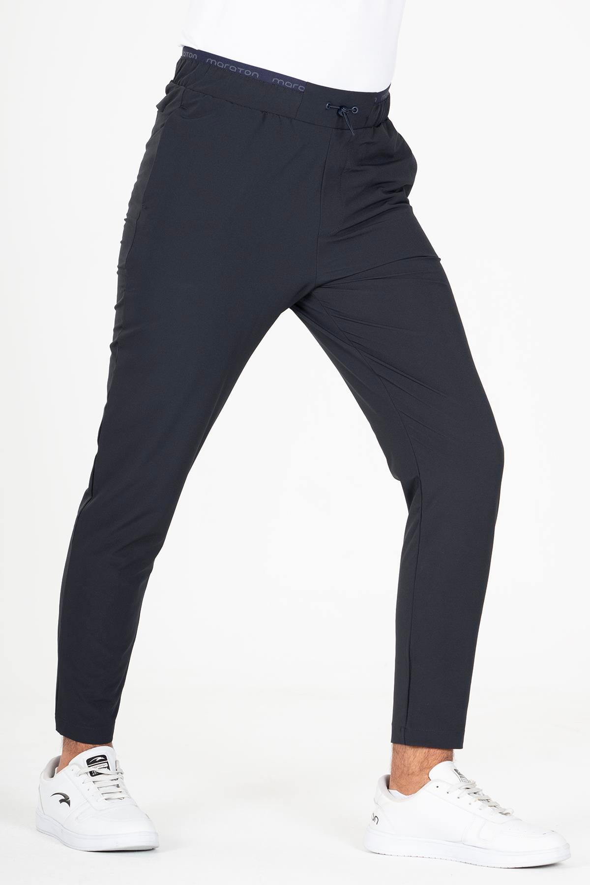 Maraton Sportswear Regular Erkek  Dar Paça  Basic Pantolon 21351